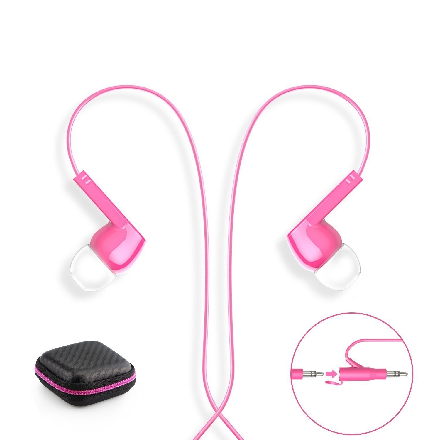 Elegear 3, 5MM Kopfhörerbuchse für große Kompatibilität, In-Ear-Kopfhörer