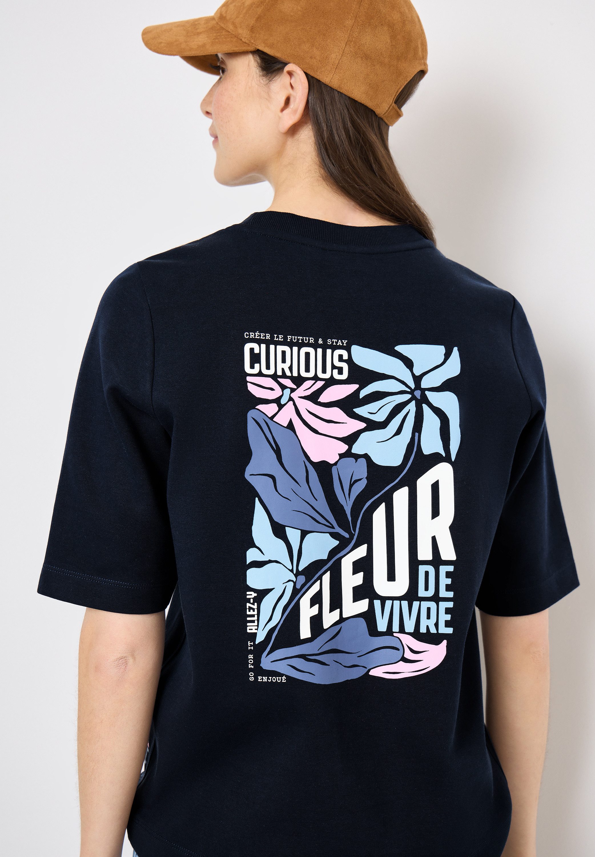 CECIL Sweatshirt im soften Baumwoll-Mix günstig online kaufen