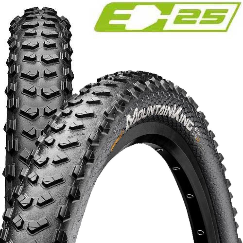 CONTINENTAL Fahrradreifen Continental Mountain King 2.3 MTB Reifen 26 Zoll (58-559) - E-Bike rea