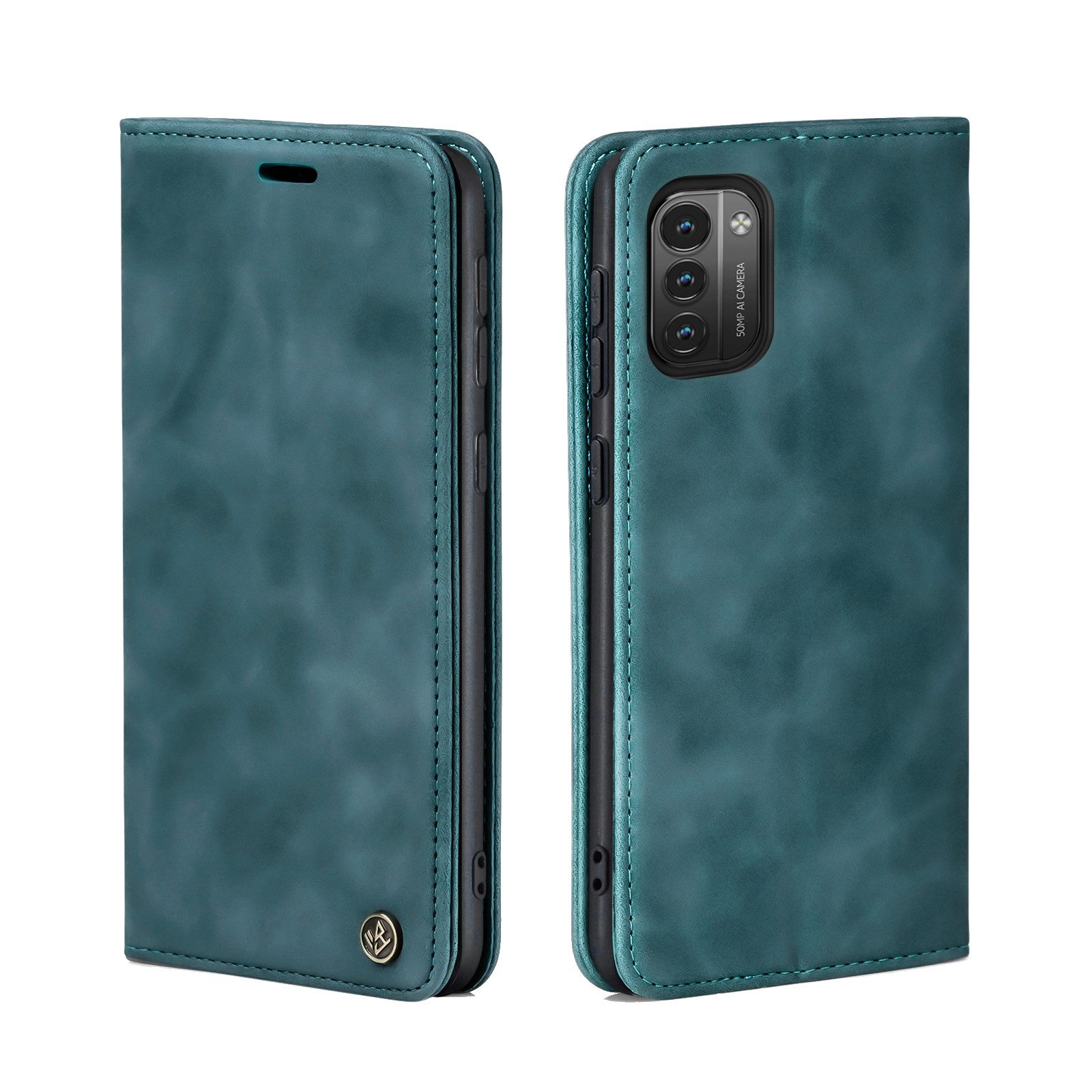 Tec-Expert Handyhülle Tasche Hülle für Nokia G11 / G21 6.5 Zoll, 6.5 ", Cover Klapphülle Case mit Kartenfach Fliphülle aufstellbar
