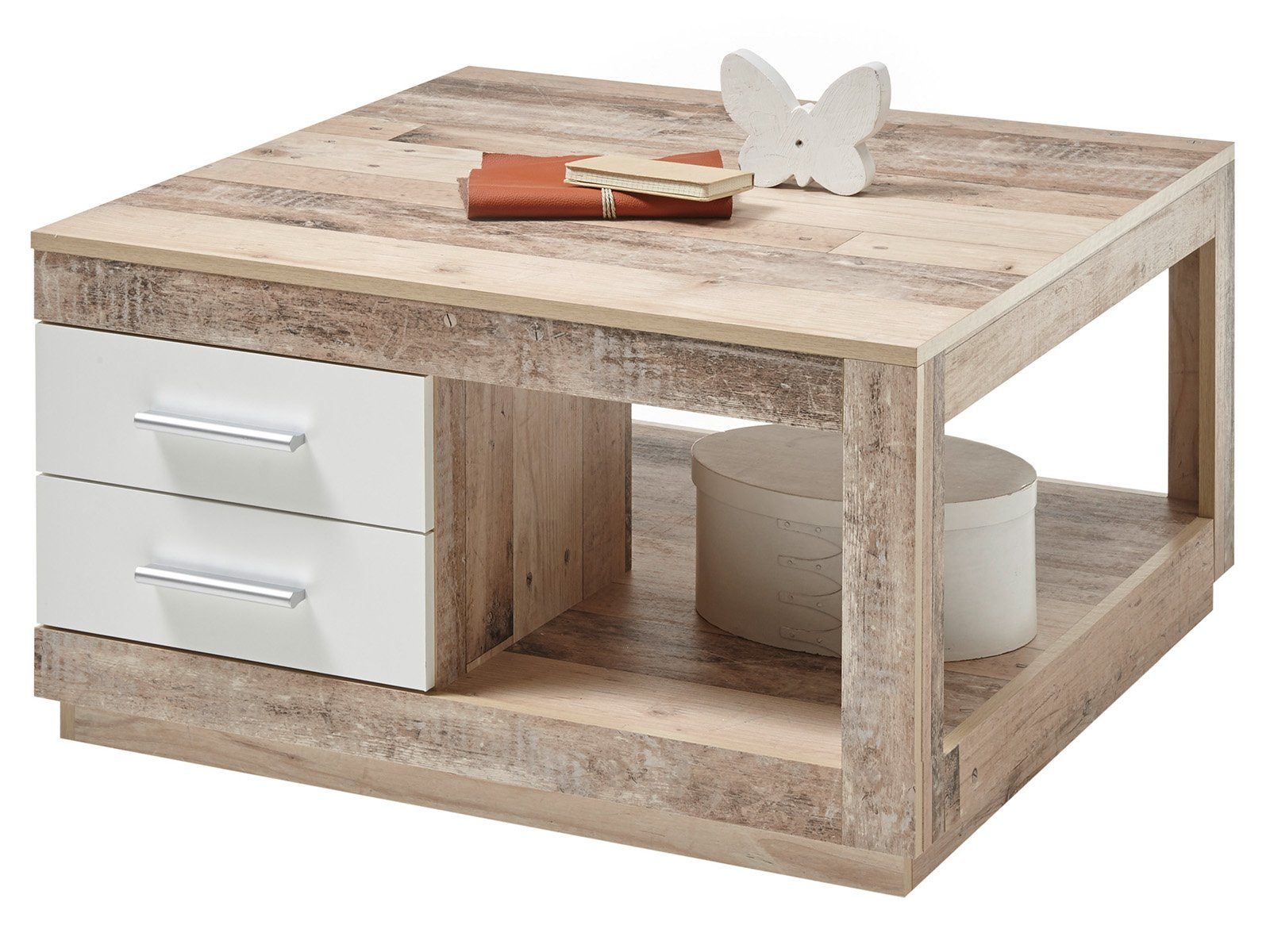 möbelando Couchtisch Frasco, 80 x 46 x 80 cm (B/H/T)