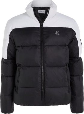 Calvin Klein Jeans Steppjacke BLOCKING NON-DOWN PUFFER JACKET mit Logopatch