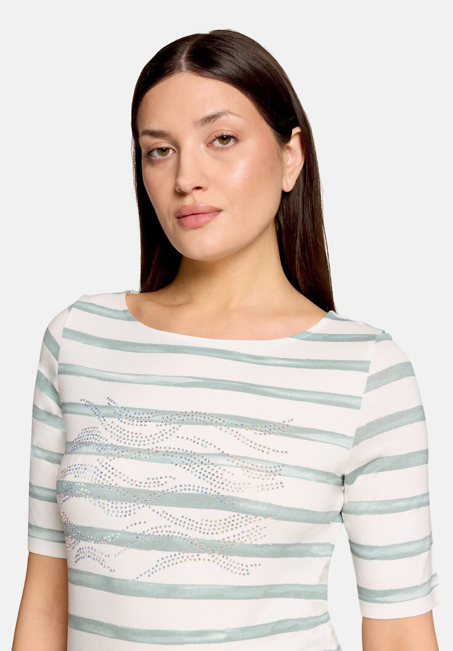Betty Barclay Kurzarmshirt Damen mit U-Boot-Ausschnitt (1-tlg)