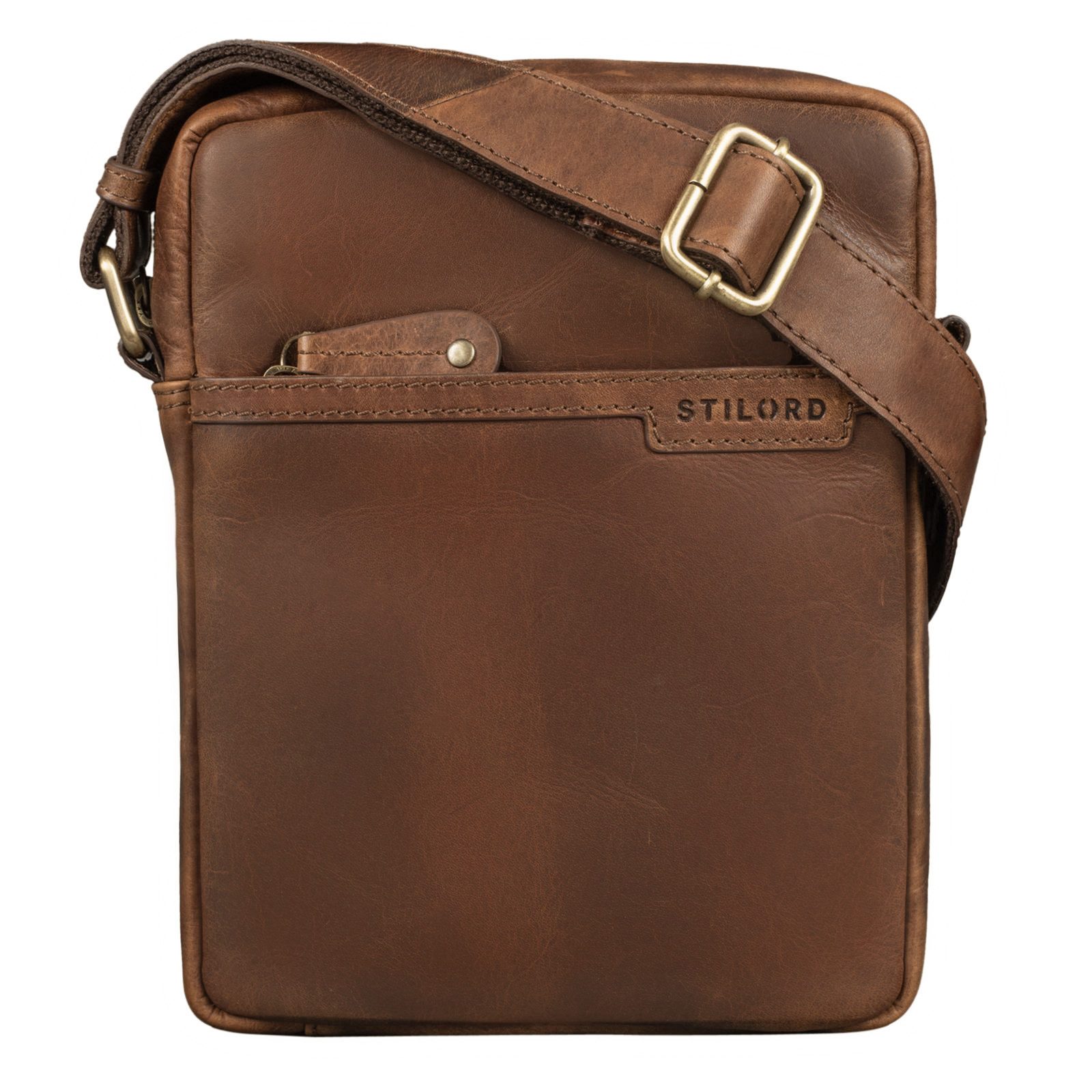 STILORD Schultertasche "Blake" Herrentasche zum Umhängen Leder