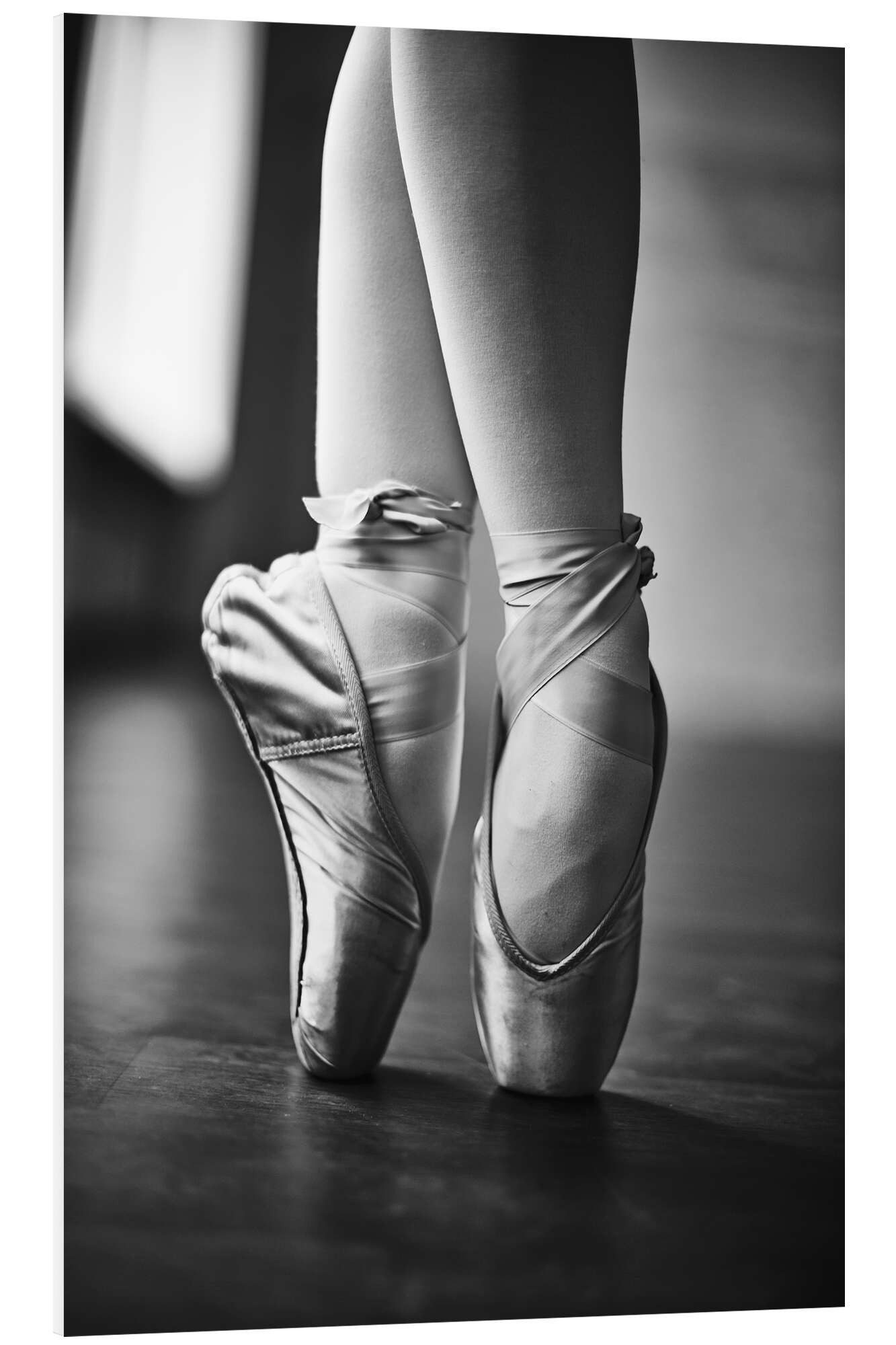 Posterlounge Forex-Bild Editors Choice, Füße einer Tänzerin, Wohnzimmer Fotografie