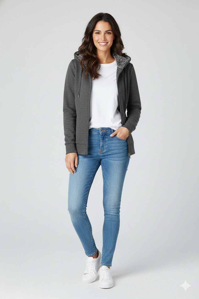 ONLY Kapuzensweatjacke Onlfinley Ls Zip Hood Noos Jacke – Das essentielle B günstig online kaufen