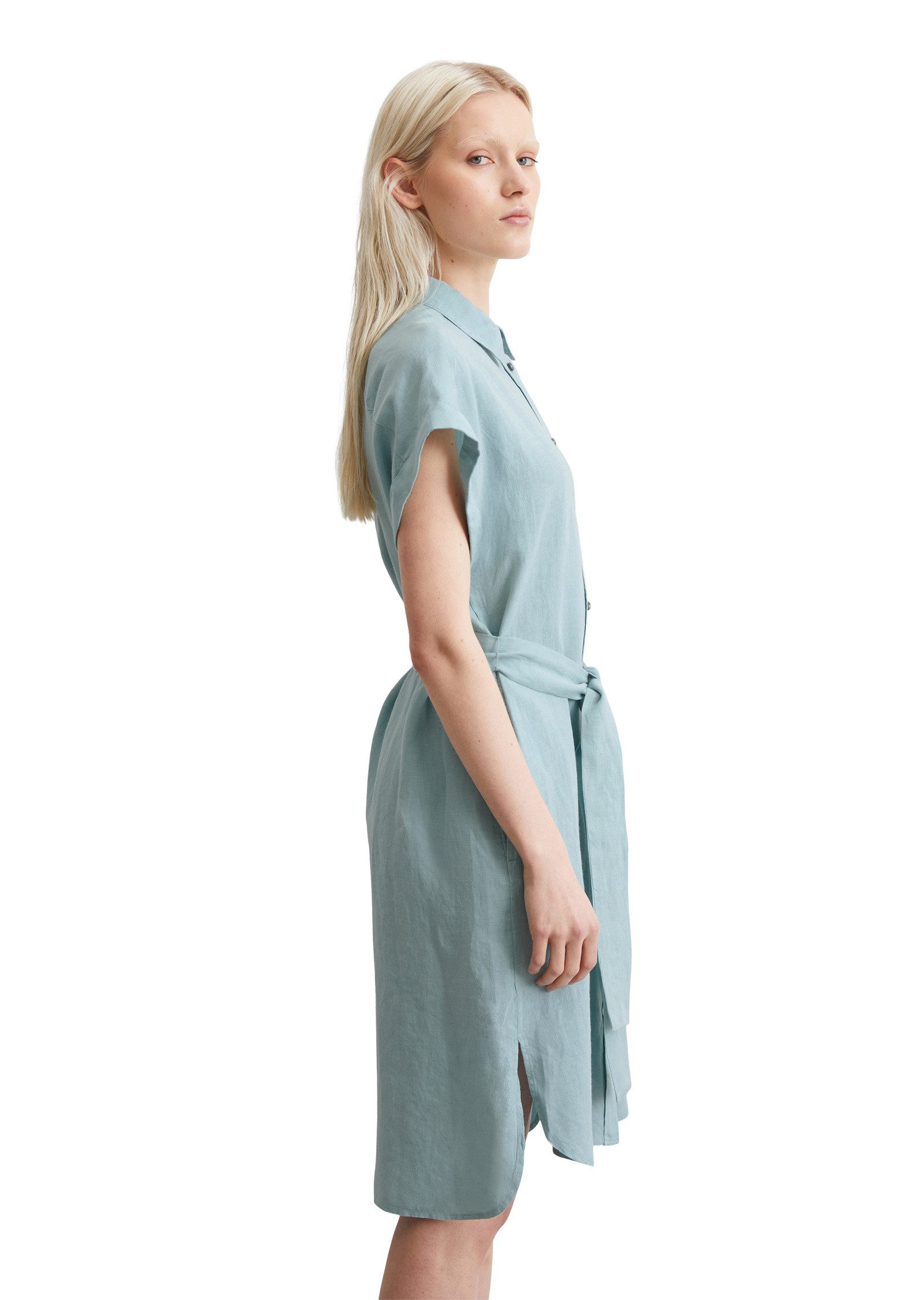 Marc O'Polo Midikleid mit Bindegürtel günstig online kaufen
