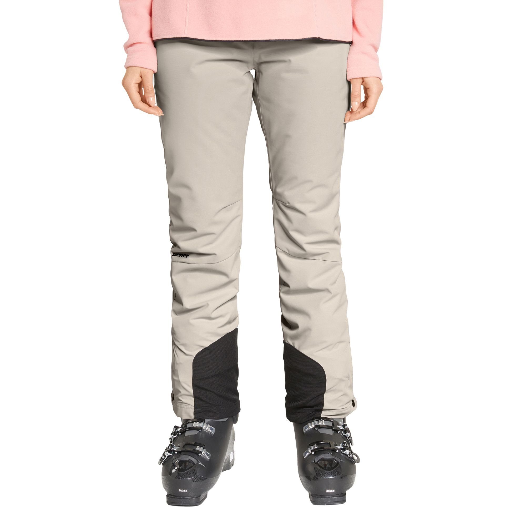 Ziener Skihose Ziener Skiwear Ski Hose TILLA silber