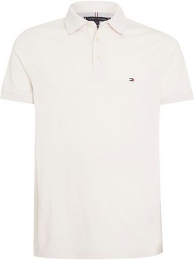 Tommy Hilfiger Poloshirt 1985 SLIM POLO Markenstickerei, aus Baumwoll-Piqué