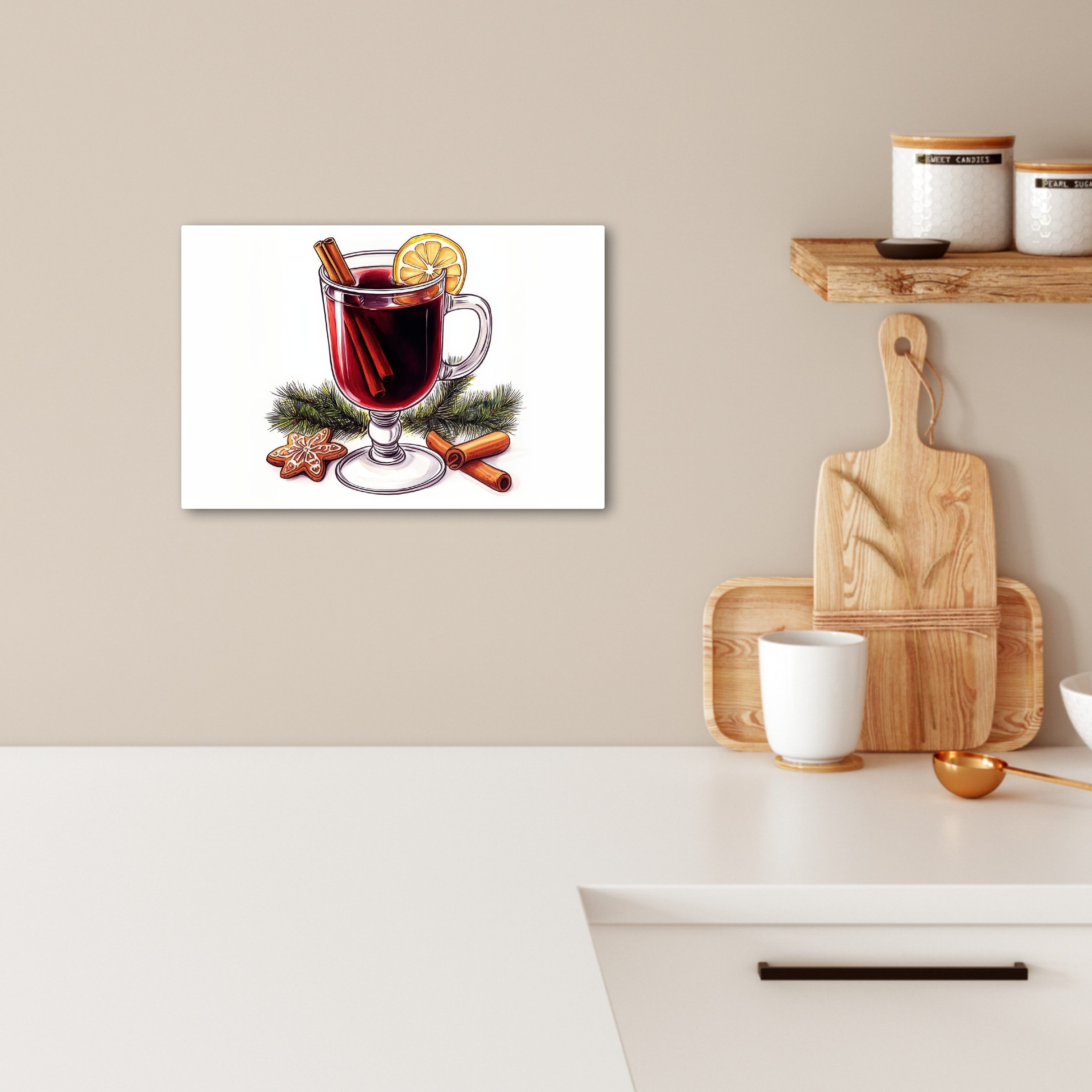 OneMillionCanvasses® Leinwandbild Wein - Trinken - günstig online kaufen