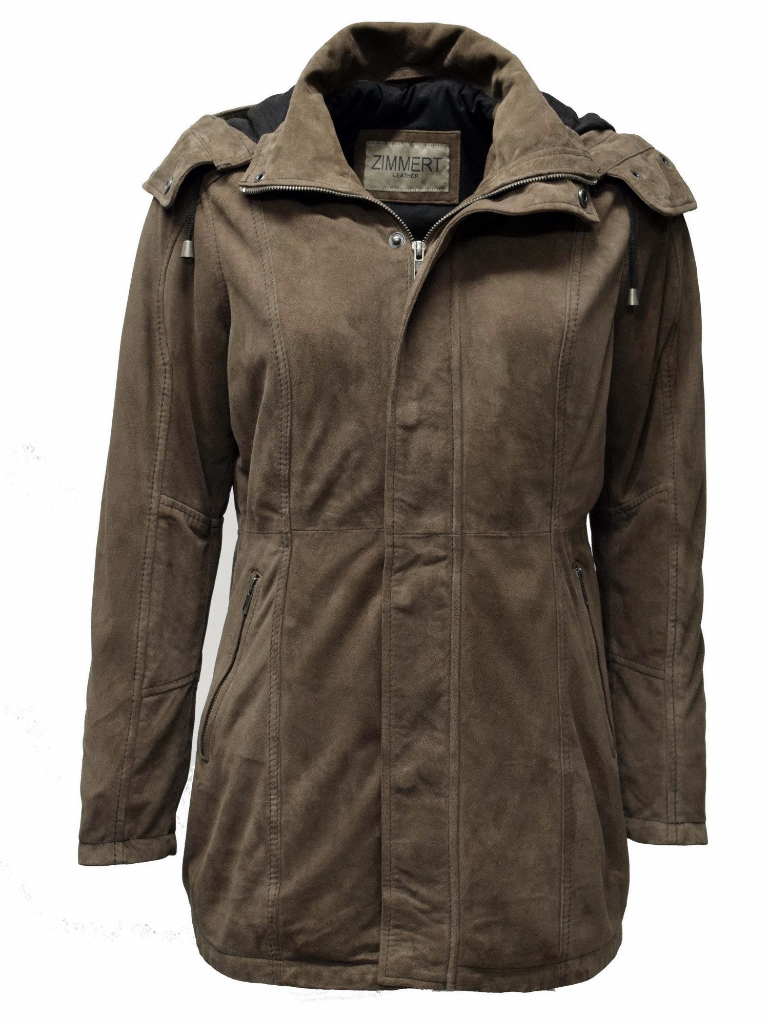Zimmert Leather Lederjacke Pauline (1-St) Wildleder, günstig online kaufen