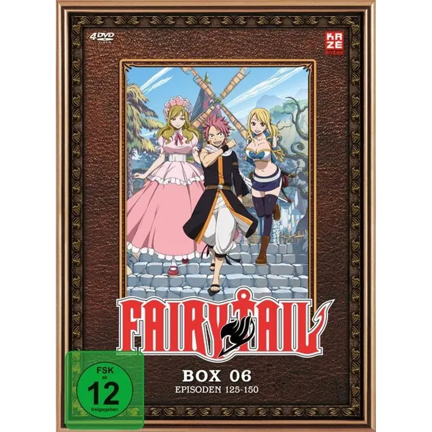 Crunchyroll DVD Fairy Tail - TV-Serie - DVD Box 6 (Episoden 125-150) (4 DVDs)