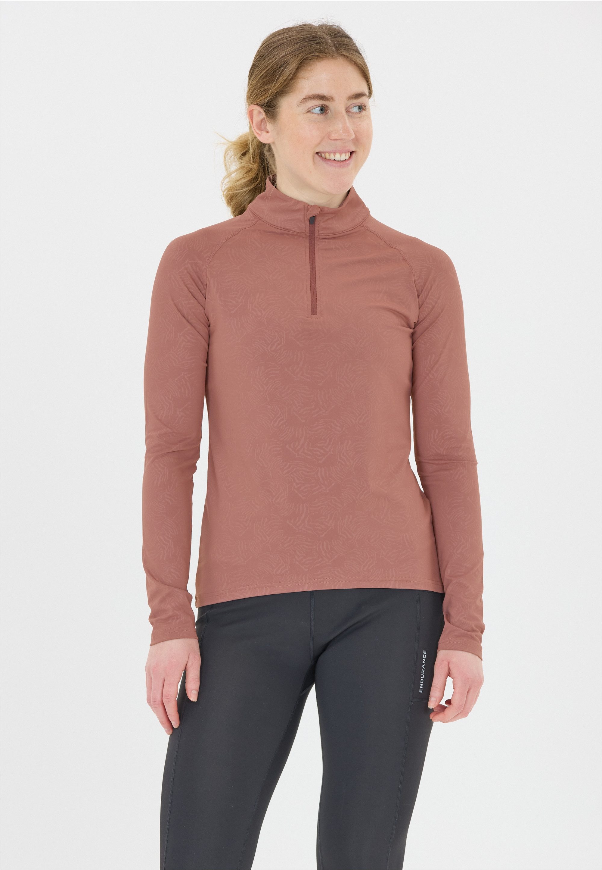 ENDURANCE Funktionsshirt Peipah mit 4-Wege-Stretch für viel Bewegungsfreiheit