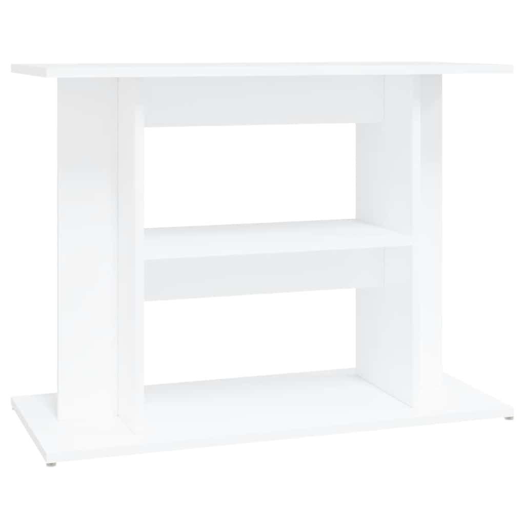 vidaXL Aquariumunterschrank Aquariumständer Weiß 80x35x60 cm Holzwerkstoff günstig online kaufen