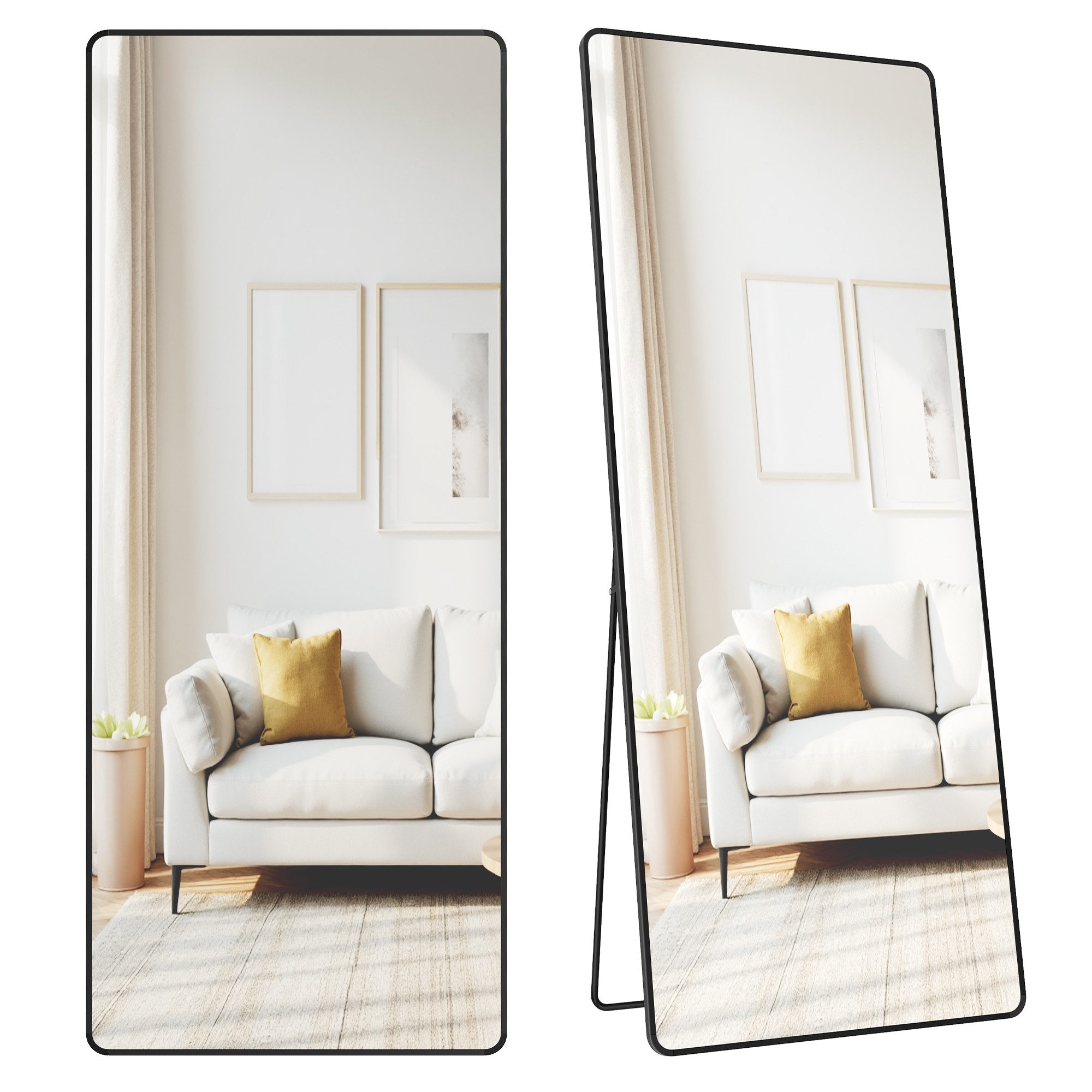 SONGMICS Standspiegel, Ganzkörperspiegel, 160 x 50 günstig online kaufen