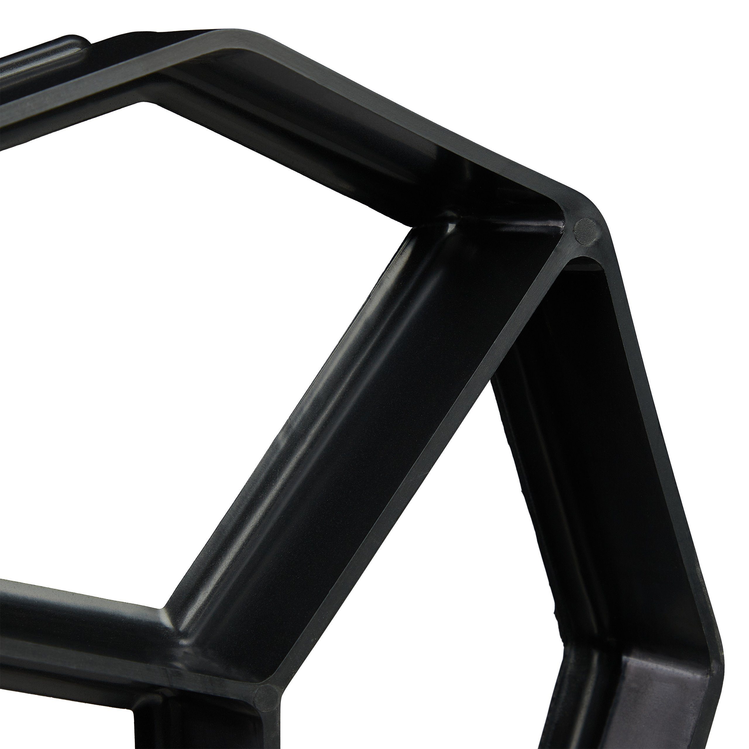 relaxdays Trittsteine 8 x Pflasterform 9 Kammern 35 x 35 cm, 35x35 cm