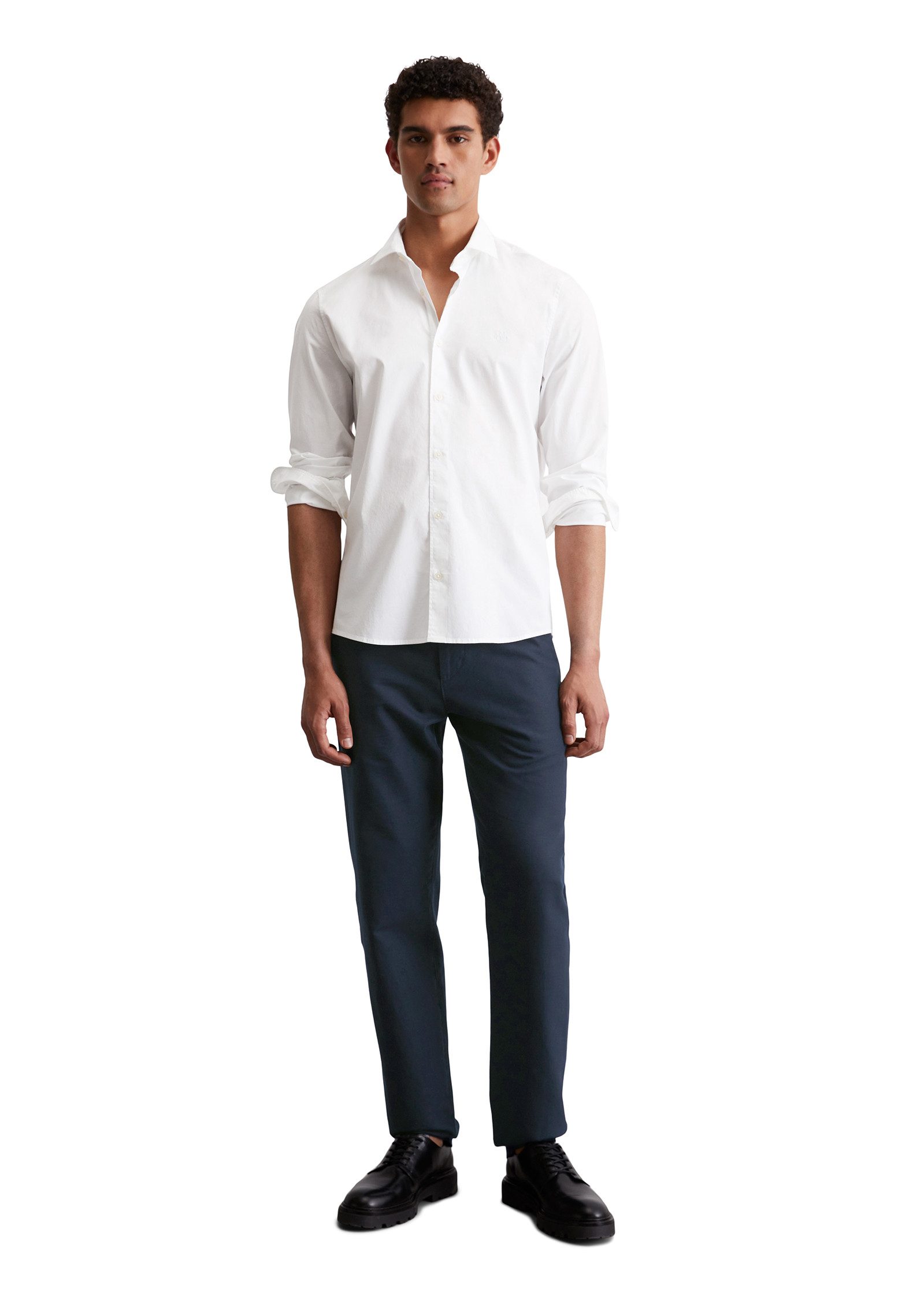 Marc O'Polo Langarmhemd körpernahe Form