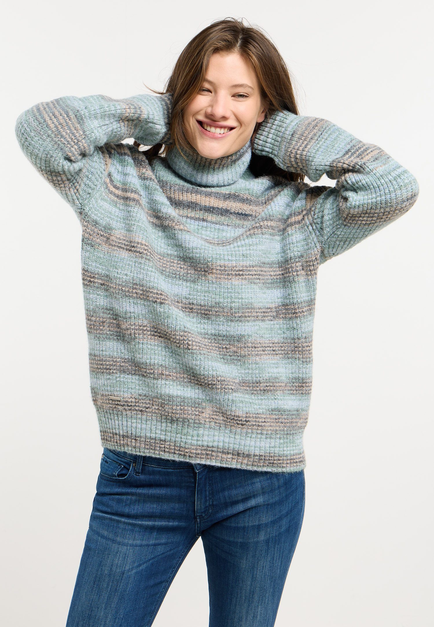 Ragwear Rollkragenpullover SAFINA pflegeleichter Materialmix, hoher Rollkra günstig online kaufen