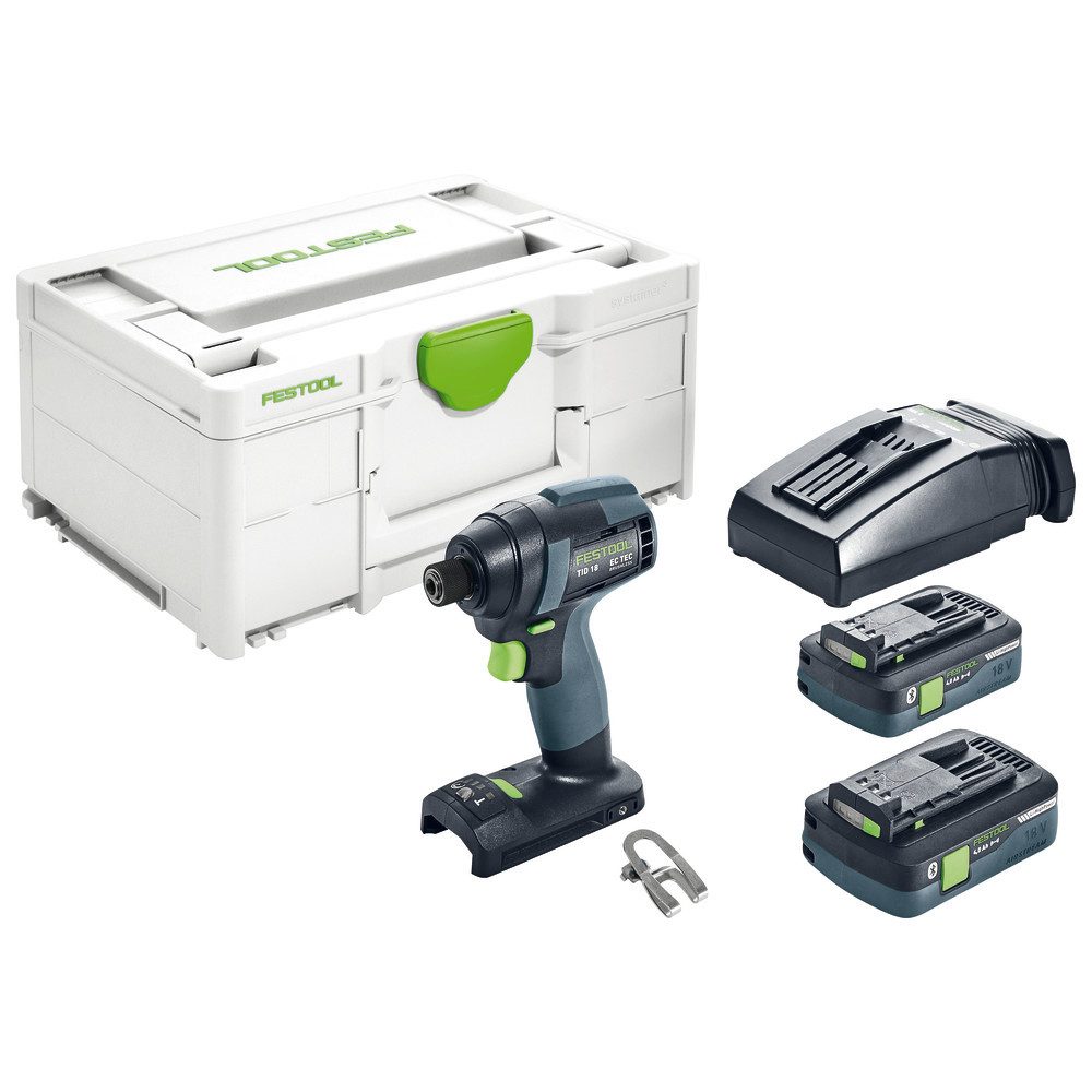 FESTOOL Akku-Bohrschrauber Akku-Schlagschrauber TID 18 HPC 4,0 I-Plus