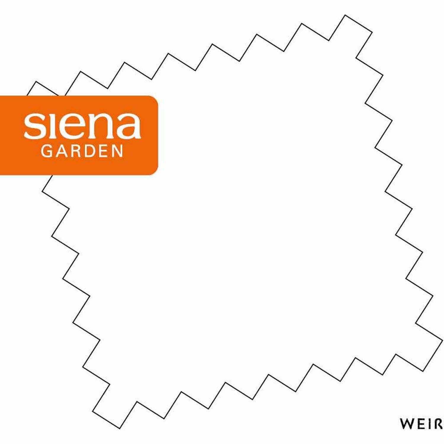 Siena Garden Pavillon Dachbezug weiß zu Pavillon Berlino 4x4m, Bezug aus Polyester, PU-besch