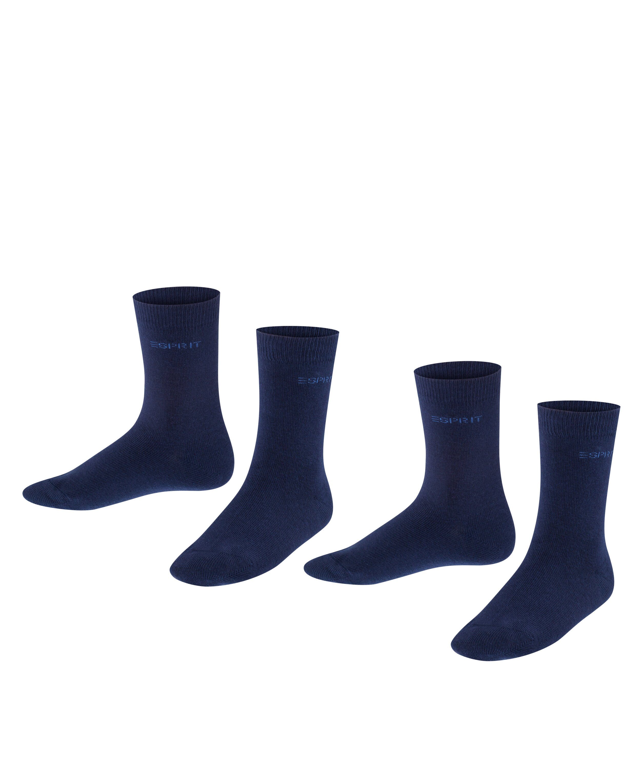 Esprit Socken Foot Logo 2-Pack (2-Paar) marine (6120)