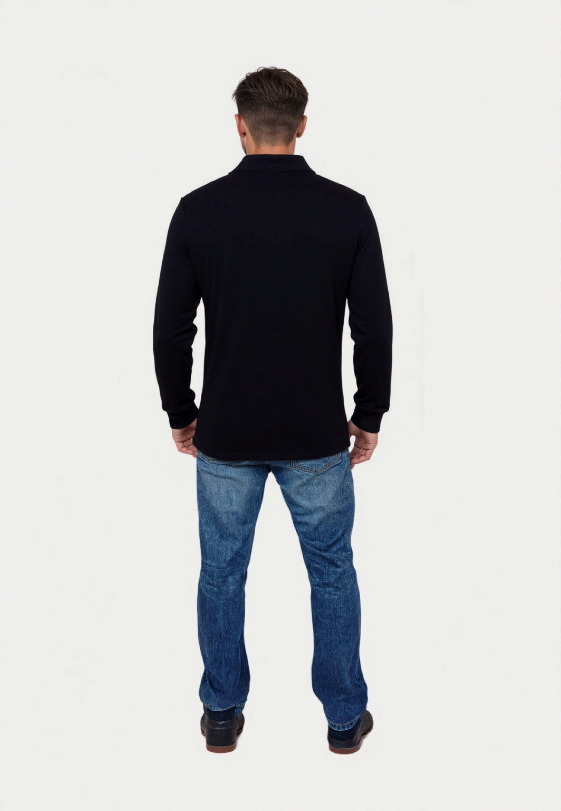 U.S. Polo Assn. Longsleeve Longsleeve Poloshirt (1-tlg)