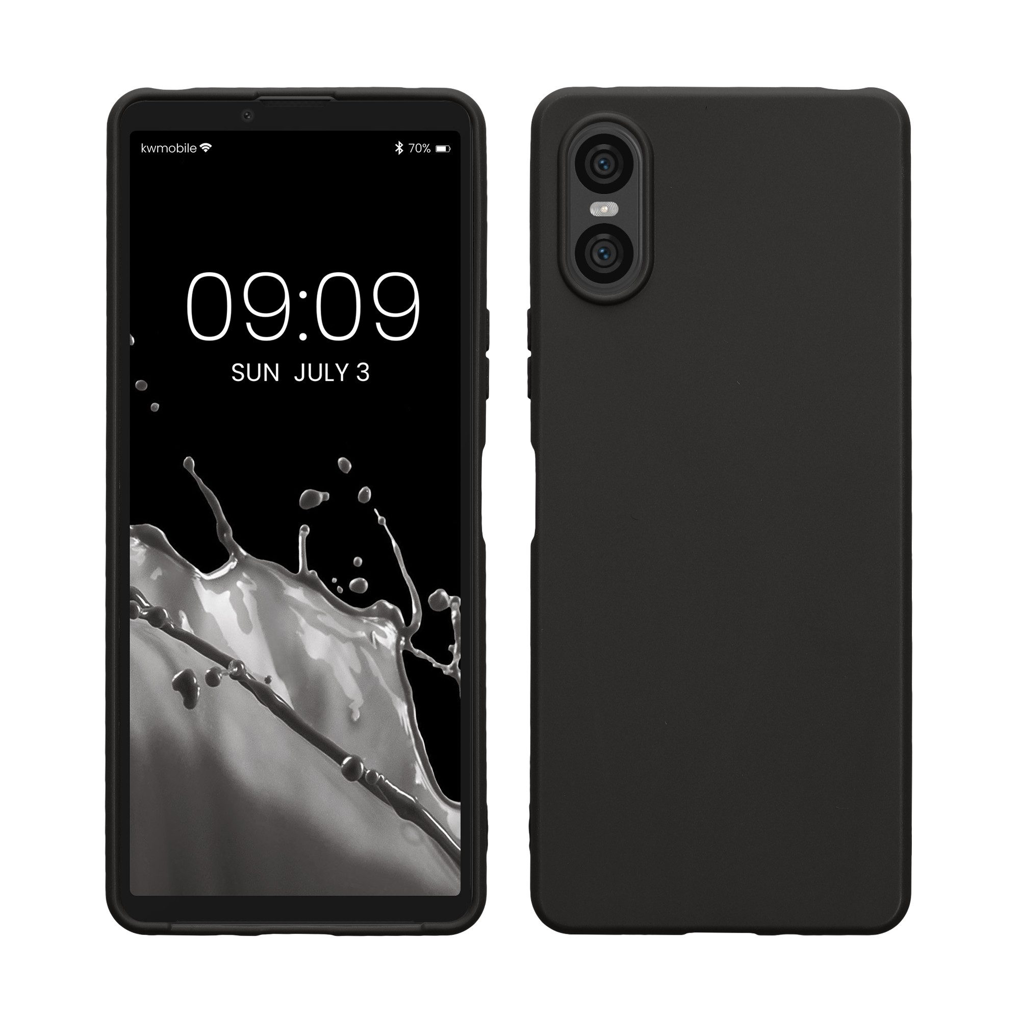 kwmobile Handyhülle Hülle für Sony Xperia 10 VI, Hülle Silikon - Soft Handyhülle - Handy Case Cover