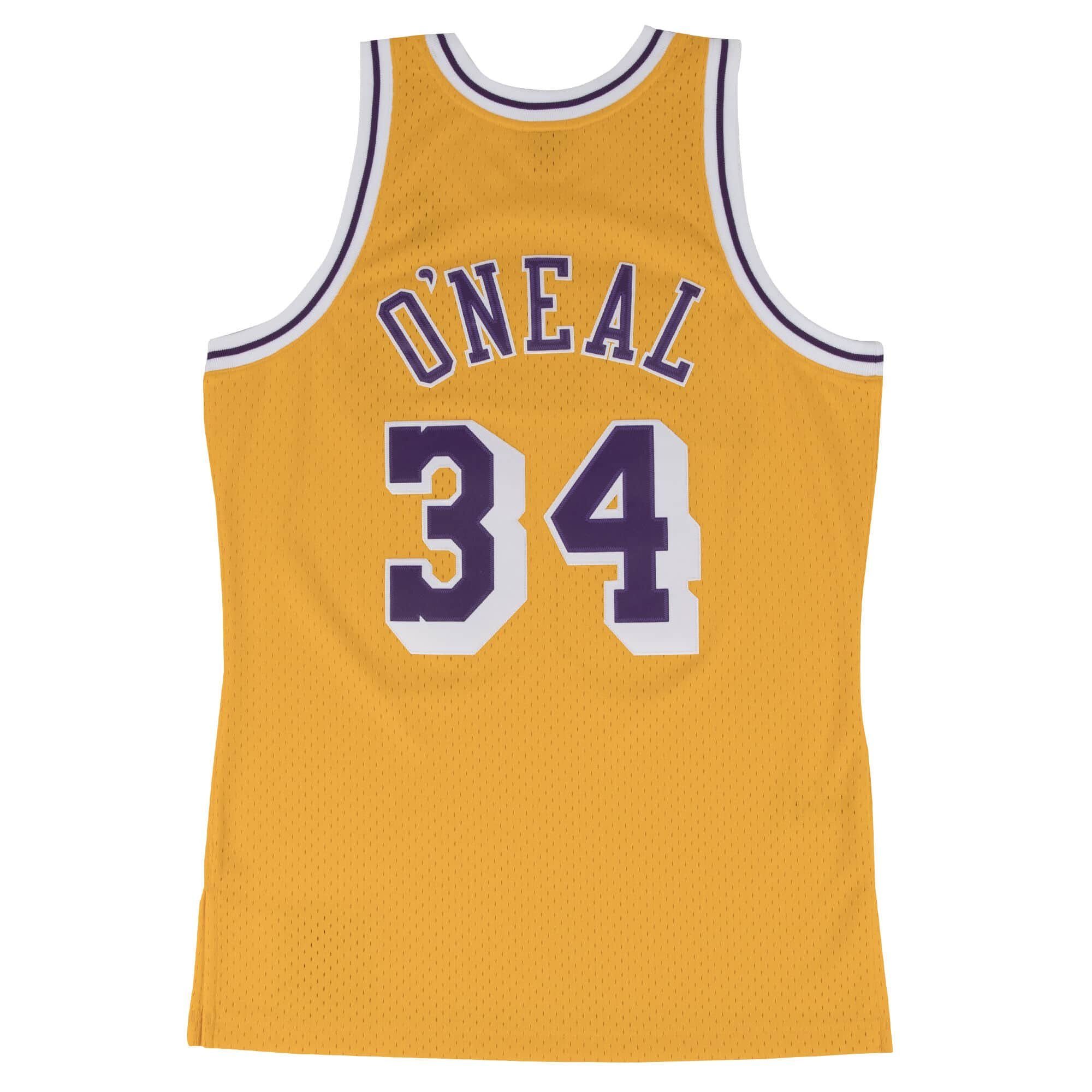 Ness Mitchell 1996-97 Los O'Neal Home Angeles Shaquille & Basketballtrikot Lakers