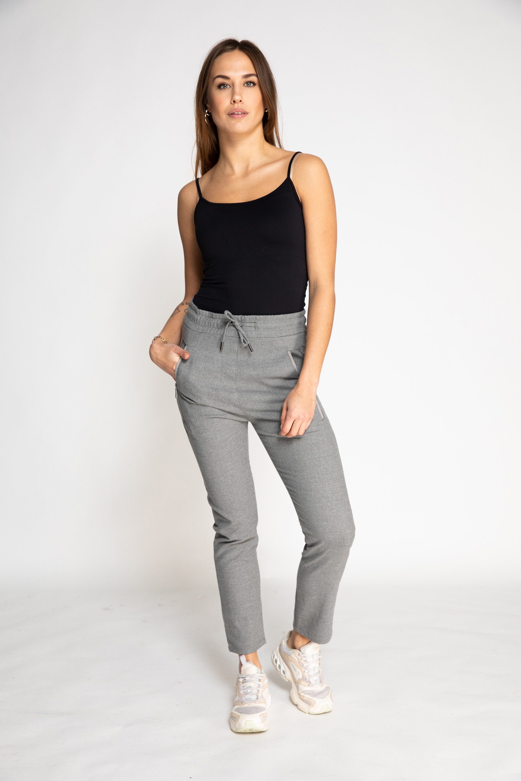 Zhrill Stoffhose ZHFABIA GREY Jogger Grau günstig online kaufen