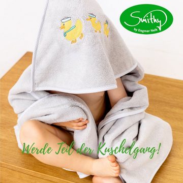 Smithy Kapuzenhandtuch aus Premium-Baumwolle, made in Europe!, Frottier (1-St)