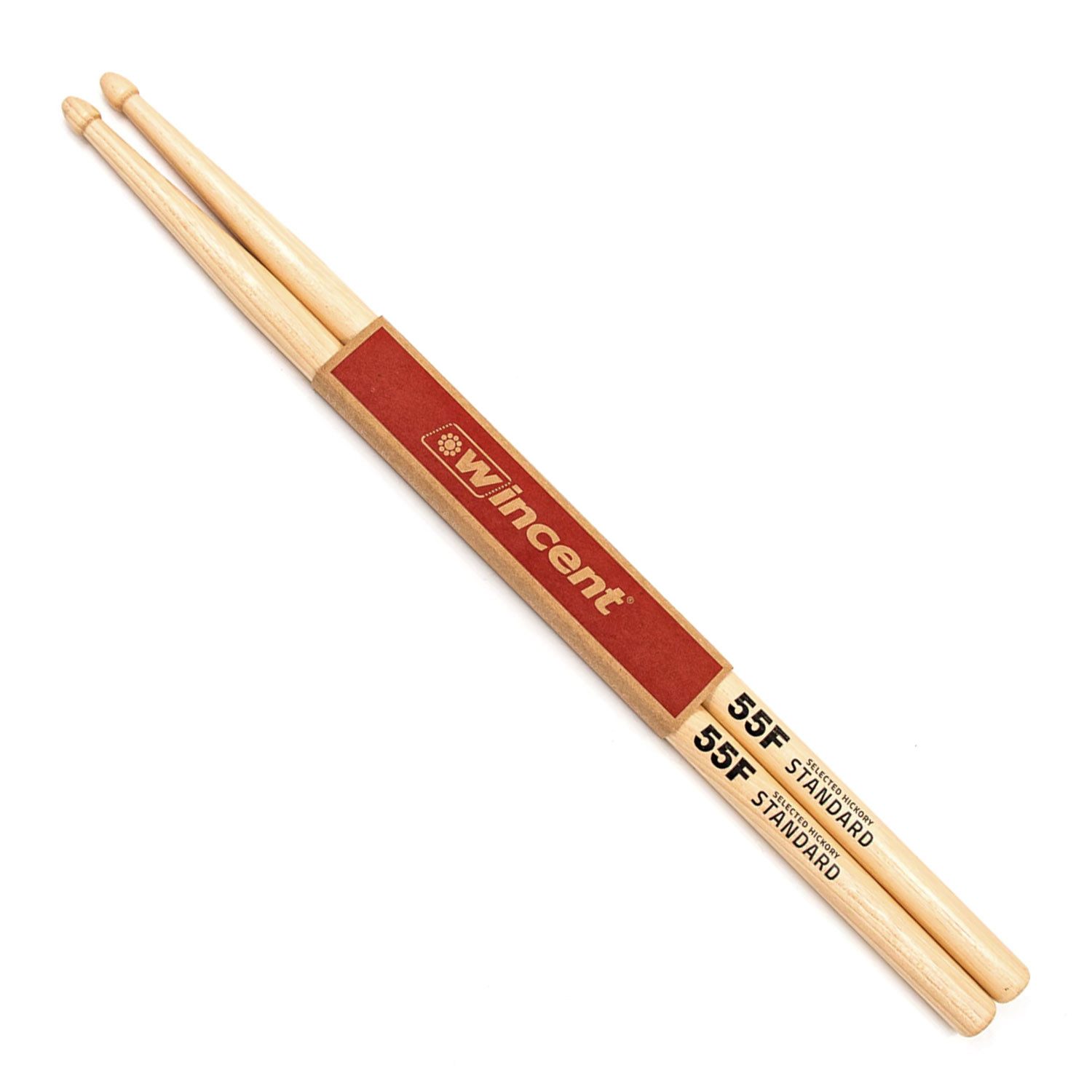 Wincent Schlagzeug Wincent 55F Fusion Hickory Woodtip Schlagzeugstöcke