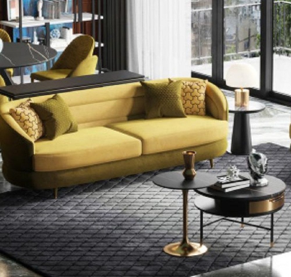 Xlmoebel Sofa Modernes Sofa in hochwertiger Verarbeitung für stilvolles Wohnen, Hergestellt in Europa