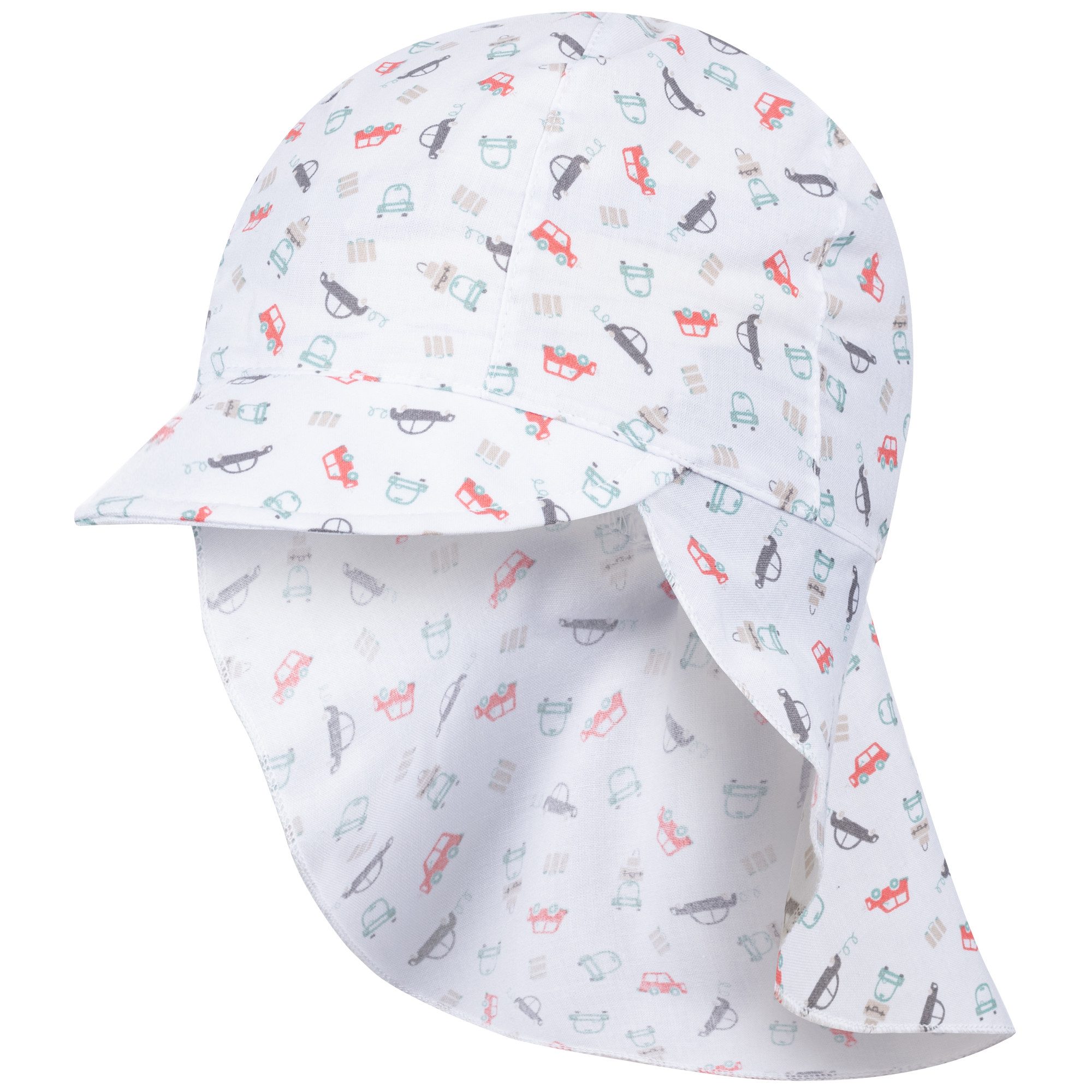 Smarillo Schirmmütze Babymütze Junge mit Nackenschutz Sommer Baby mit Nackenschutz