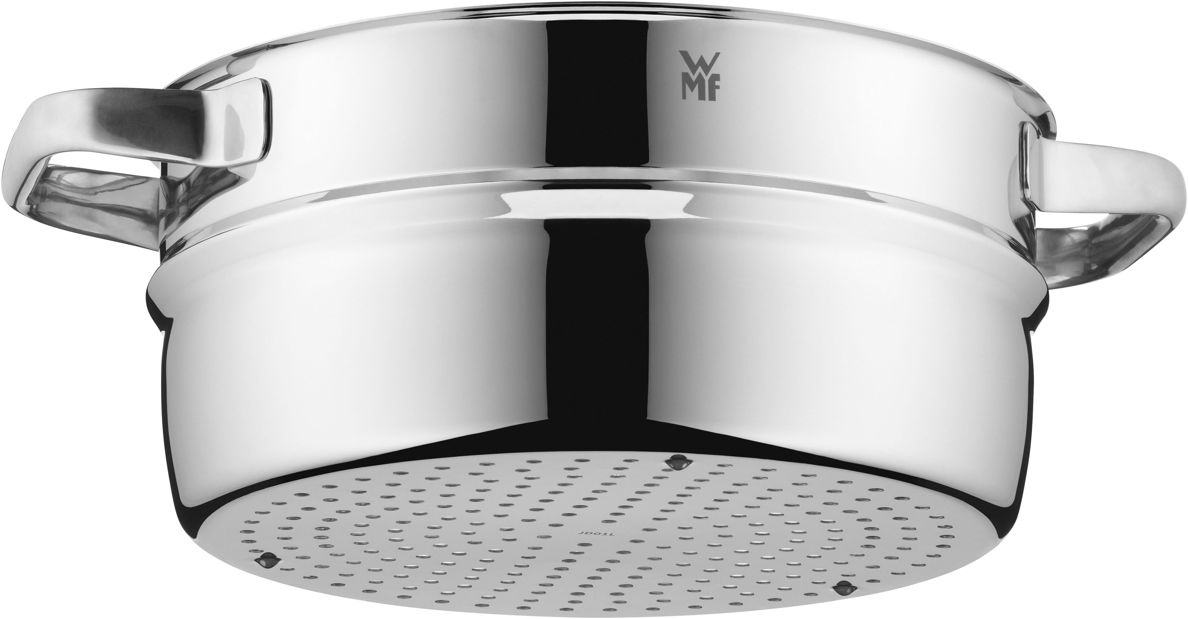 WMF Dampfgareinsatz Compact Cuisine, (1-tlg), stapelbar, wärmereduzierende Hohlgriffe, spülmaschinengeeignet