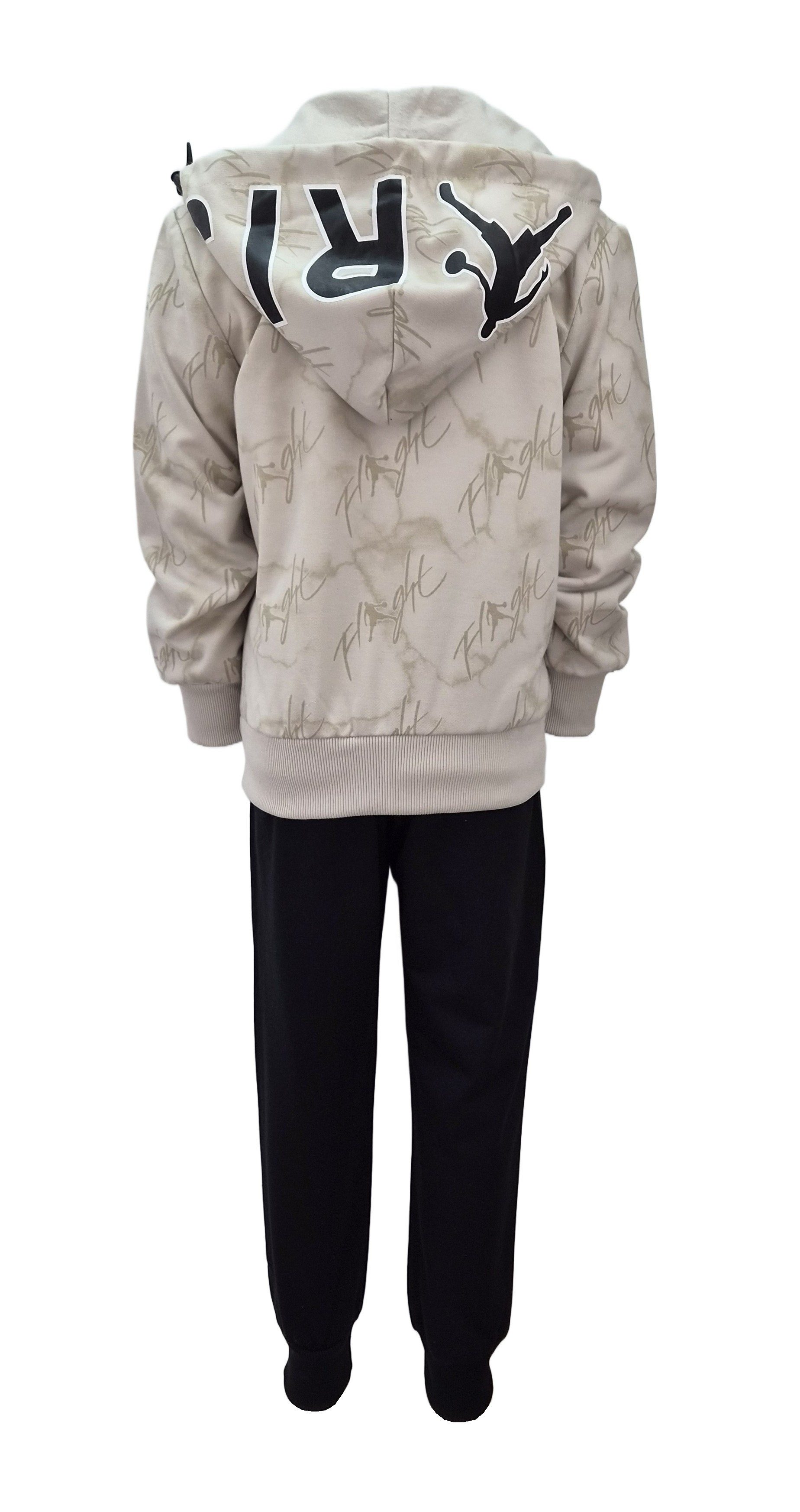Hessis Freizeitanzug Jungen Jogginganzug JF1330 (Set, 3-tlg., Kapuzenjacke, Langarmshirt, Jogginghose), bestehend aus Kapuzenjacke, Langarmshirt, Jogginghose – Bild 4 von 5