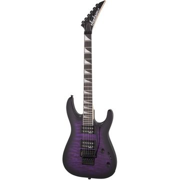 Jackson E-Gitarre, E-Gitarren, ST-Modelle, JS32Q Dinky DKA Transparent Purple Burst - E-Gitarre