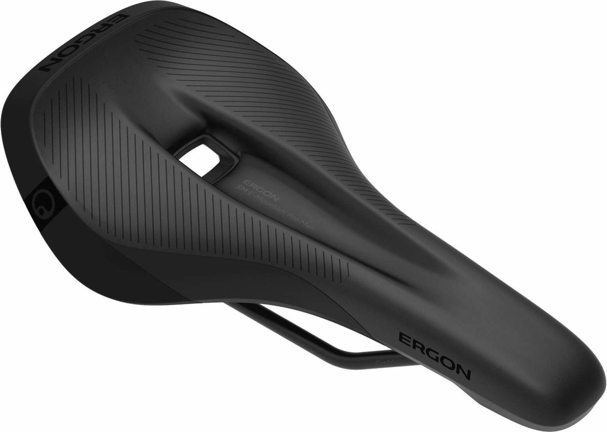 Ergon Fahrradsattel SM E-Mountain Pro Men M/L stealth, mit Aussparung