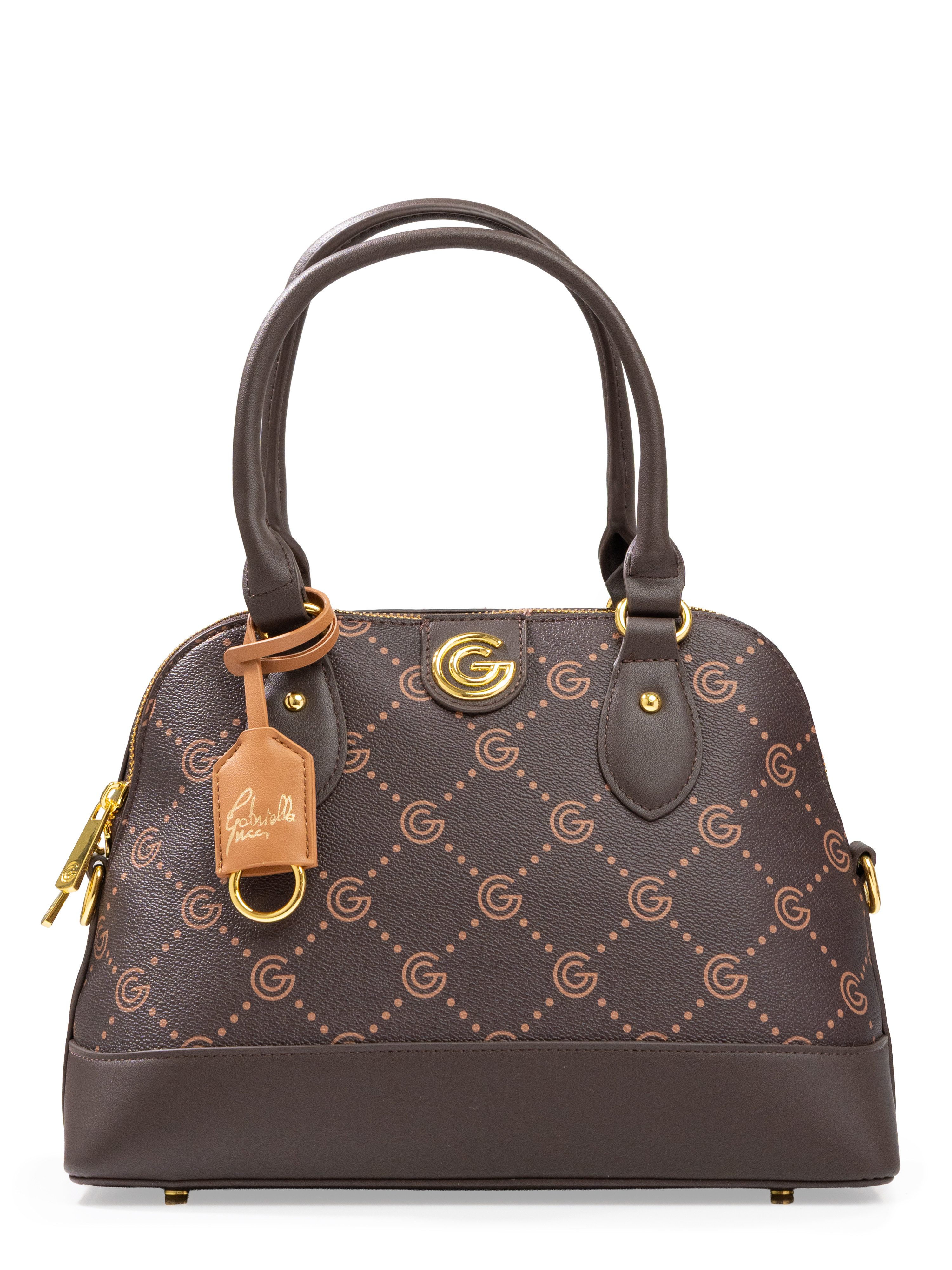GABRIELLA G By Gabriella Gucci Handtasche JACKIE, Damen Umhängetasche, Handtasche, Tragetasche mit Logoverzierung