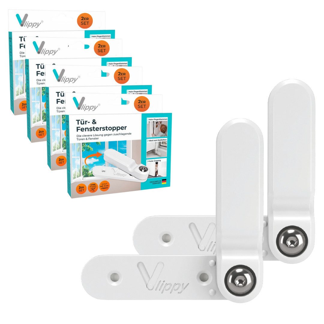 Vlippy Fensterstopper & Türstopper, 2 Stück, Verhindert das Zuschlagen von günstig online kaufen