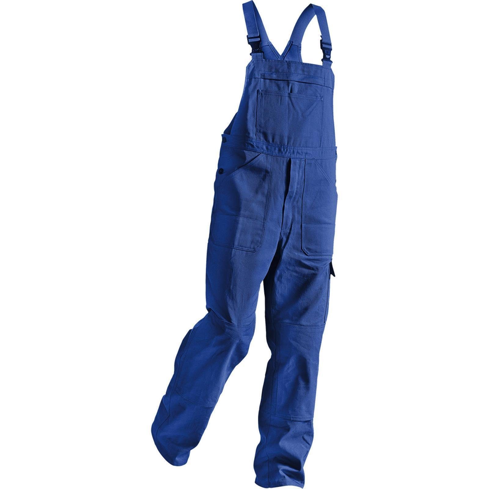 Kübler 100%Baumwolle Latzhose Latzhose kornblau