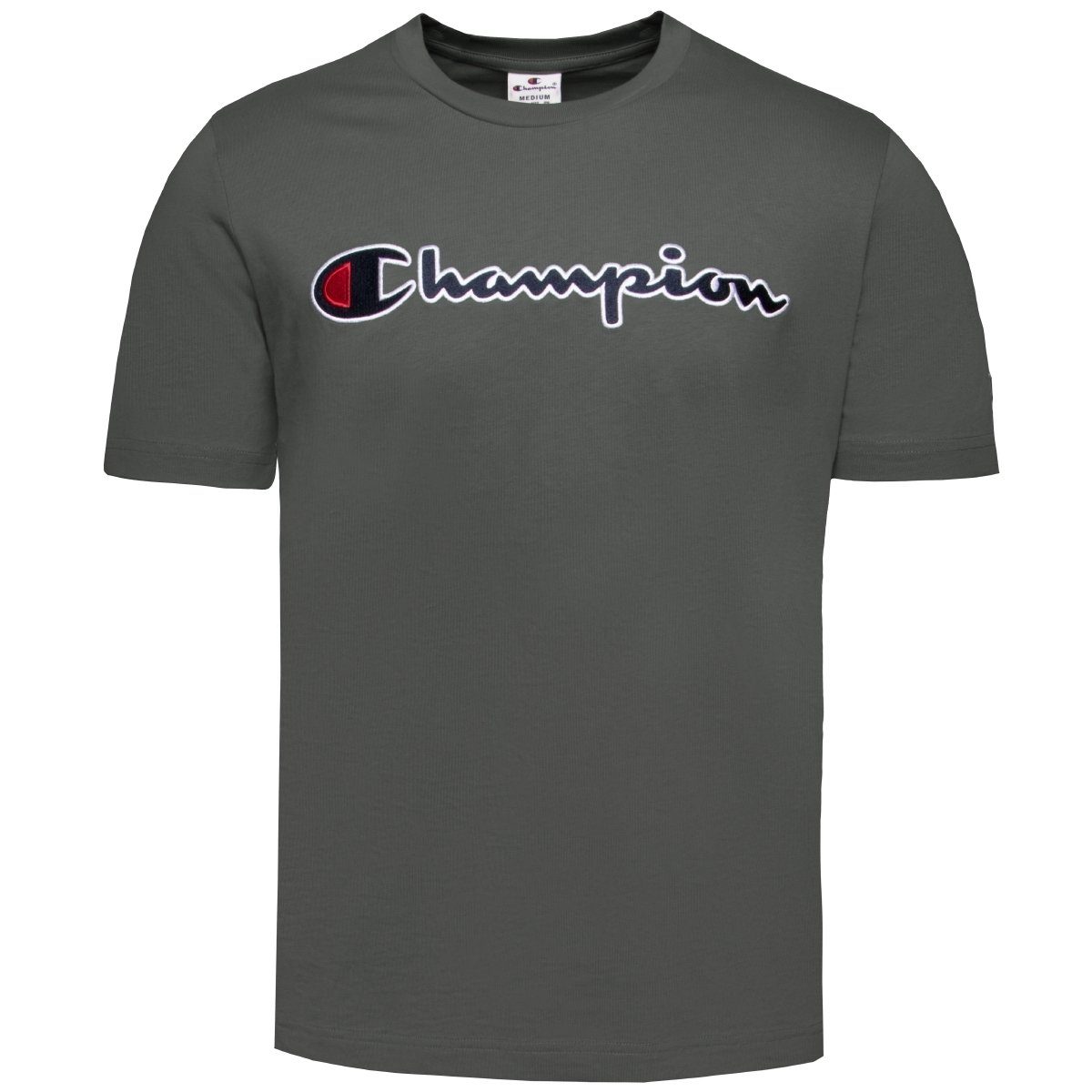 Champion T-Shirt Crewneck Herren grau