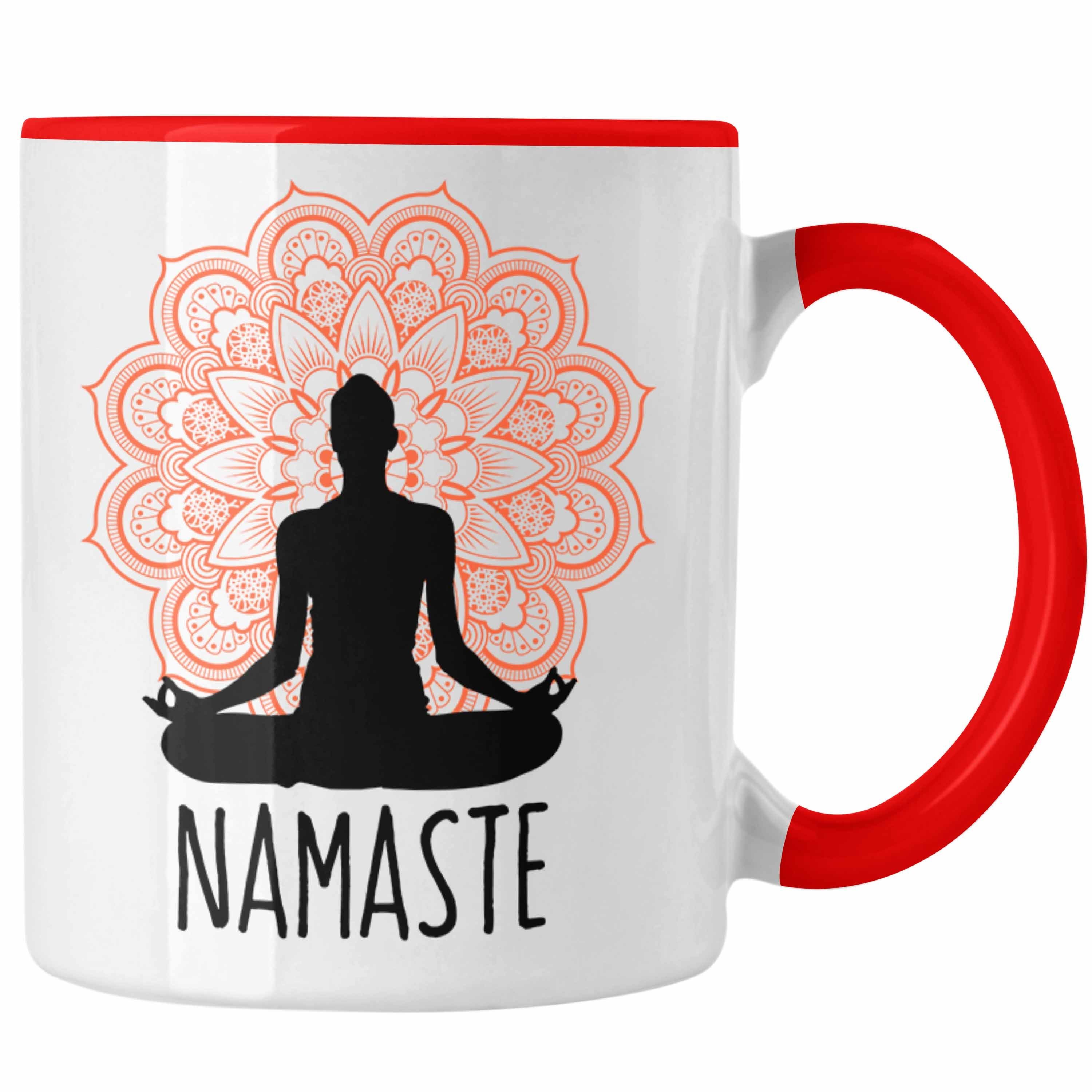 Rot Meditations-Tasse Nama für Inspirierendes Trendation Tasse Meditationliebhaber Geschenk