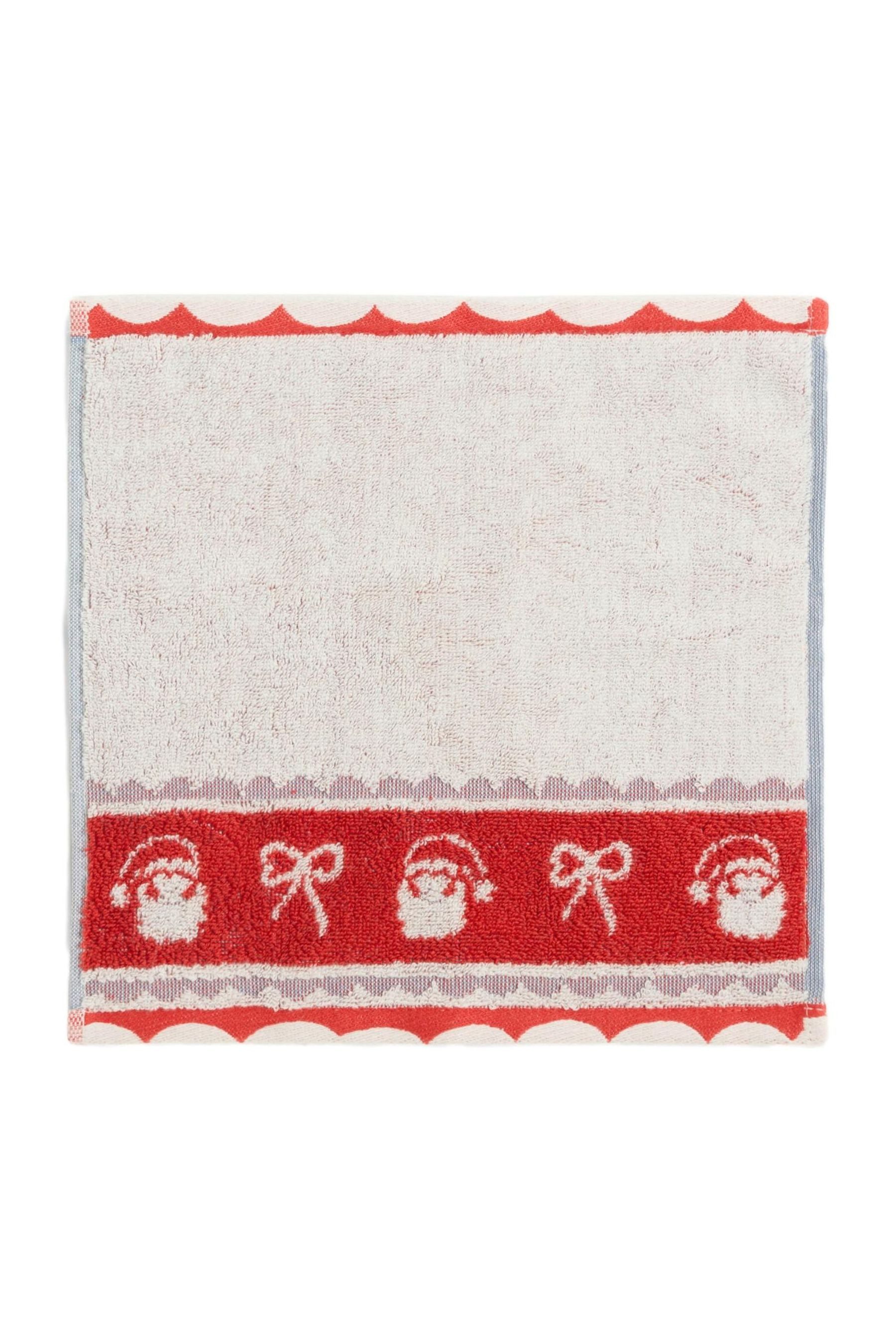 Next Handtuch Waschlappen, Weihnachten/Santa, (2-St)