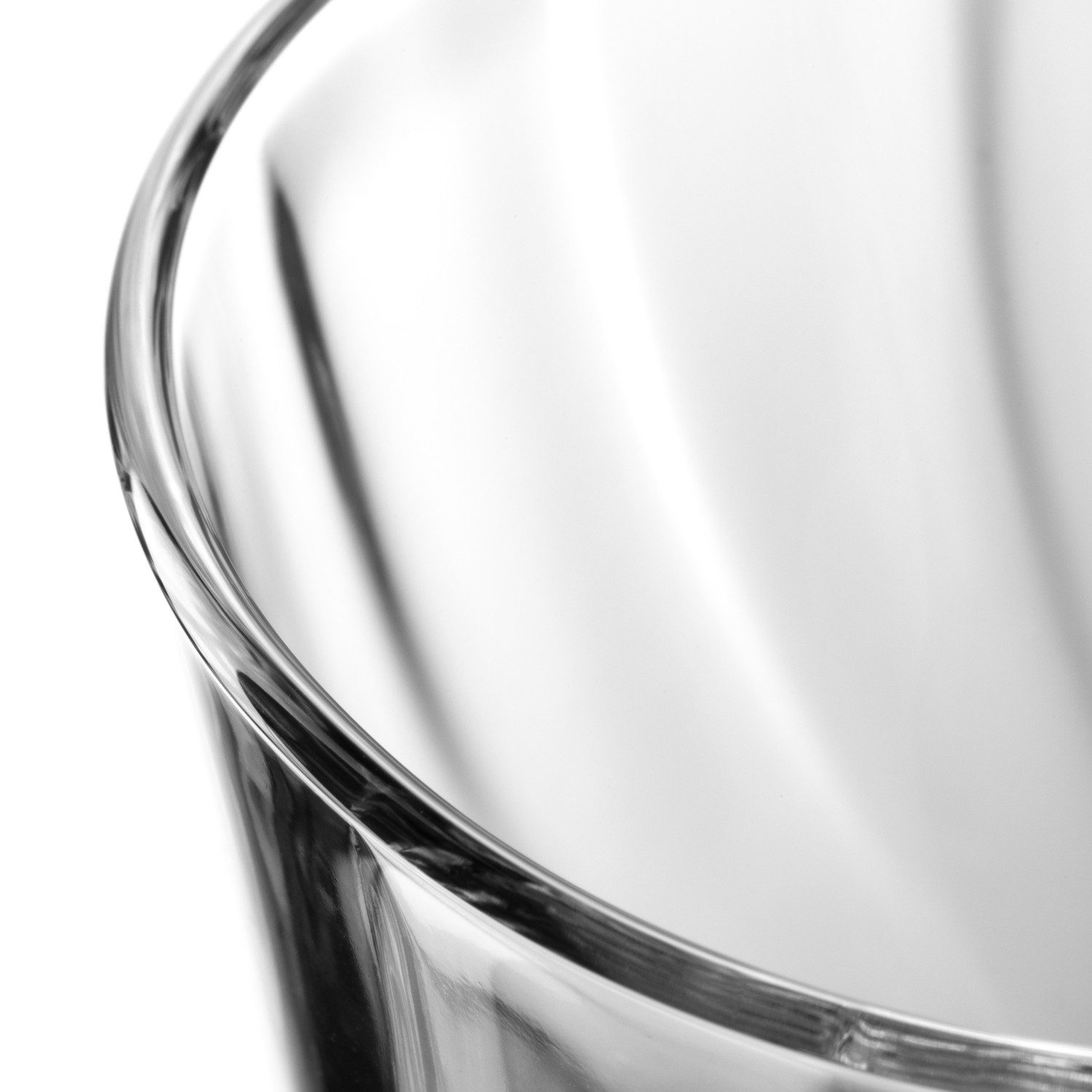 LEONARDO Gläser-Set Trinkglas, TWIST, 215 ml, 6er-Set, 6-tlg., Glas, Whiskybecher, spülmaschinengeeignet