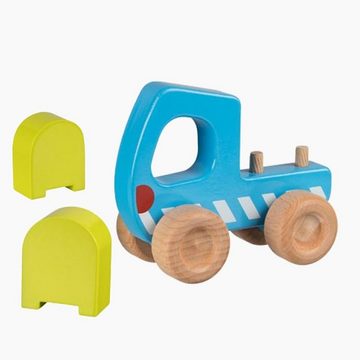 goki Spielzeug-Baumaschine Lastwagen, Qualität und Sicherheit kompromisslos umgesetzt