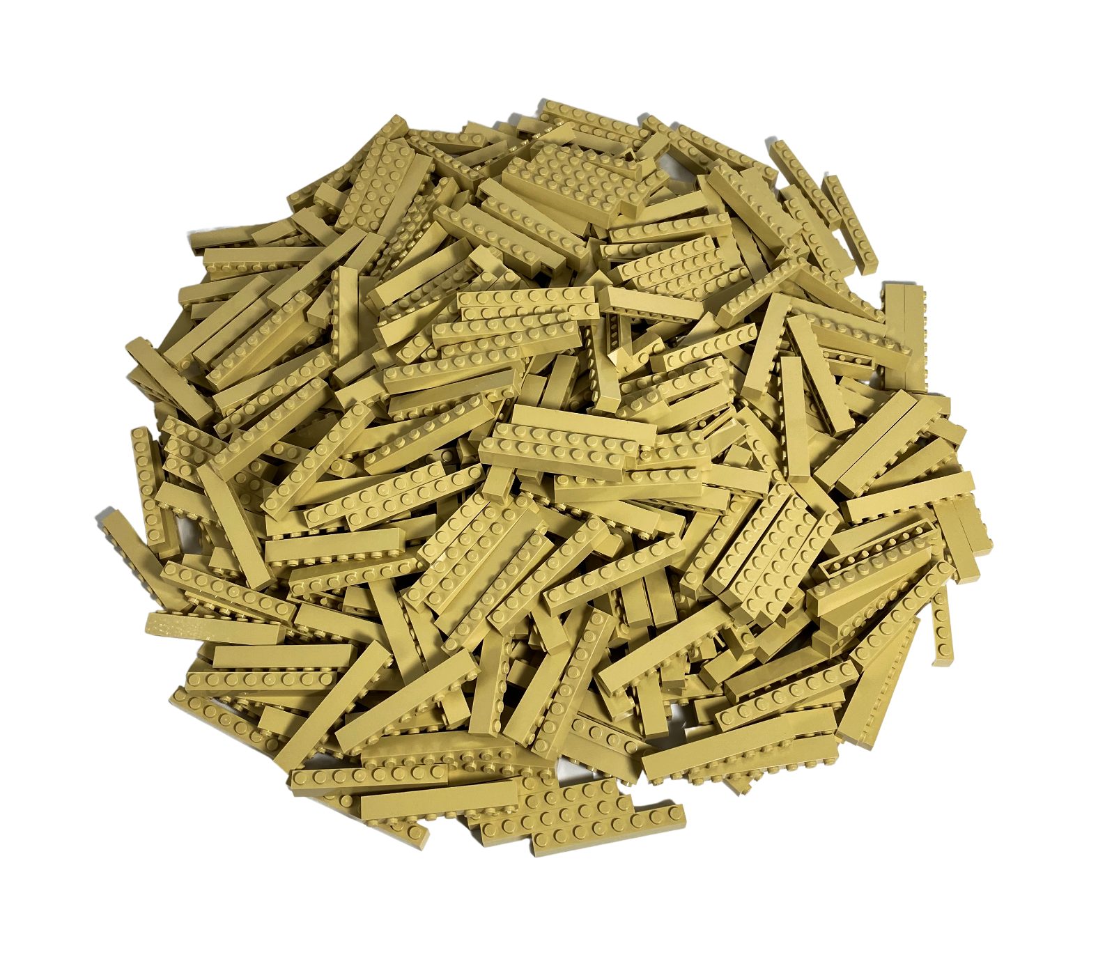 LEGO® Spielbausteine LEGO® 1x8 Steine Hochsteine Hellbeige - 3008 NEU! Menge 50x, (Creativ-Set, 50 St), Made in Europe