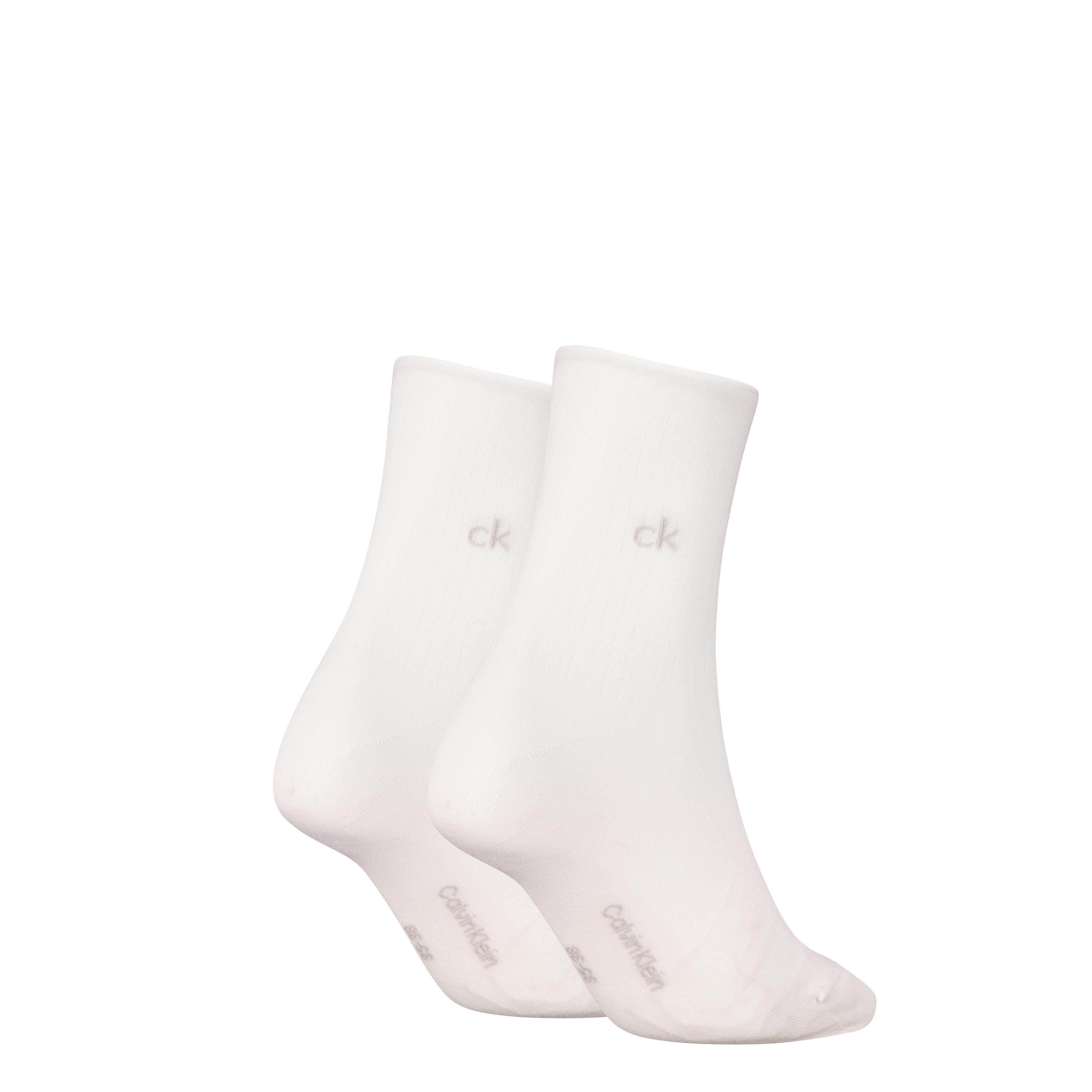 Calvin Klein Jeans Socken CK WOMEN SHORT SOCK 2P ROLL TOP (2 Paar) günstig online kaufen