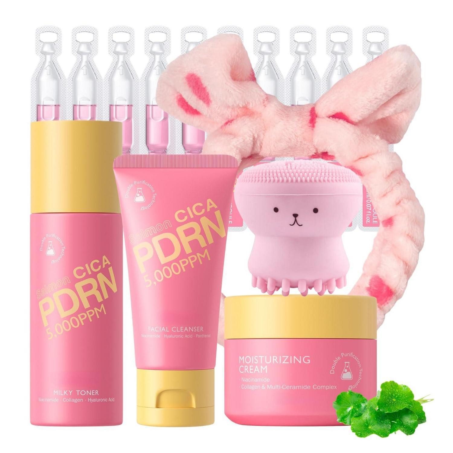 LuxusKollektion Pflege-Geschenkset Geschenkset 6 Teile Salmon PDRN Anti-Aging