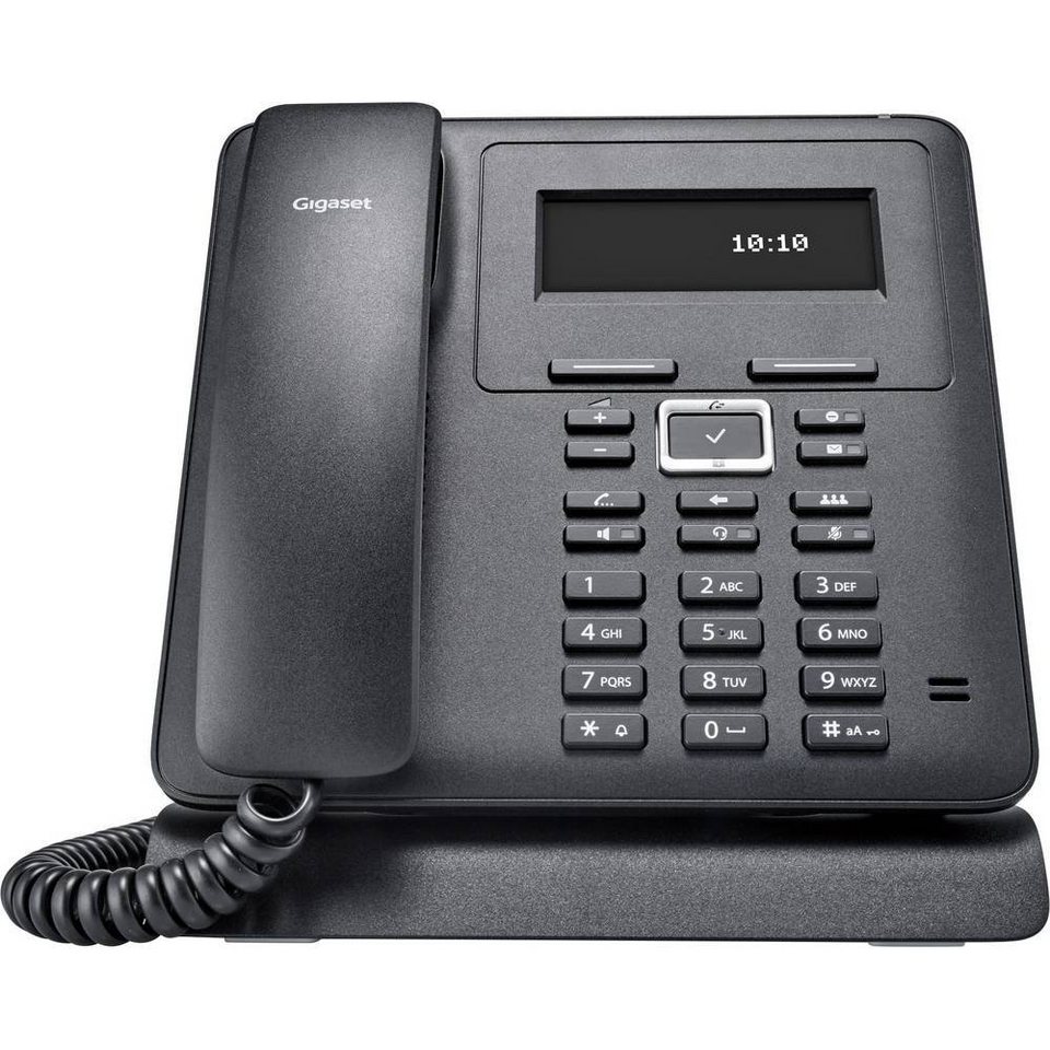 Gigaset Schnurgebundenes Telefon, VoIP Kabelgebundenes Telefon  (Freisprechen, Headsetanschluss)