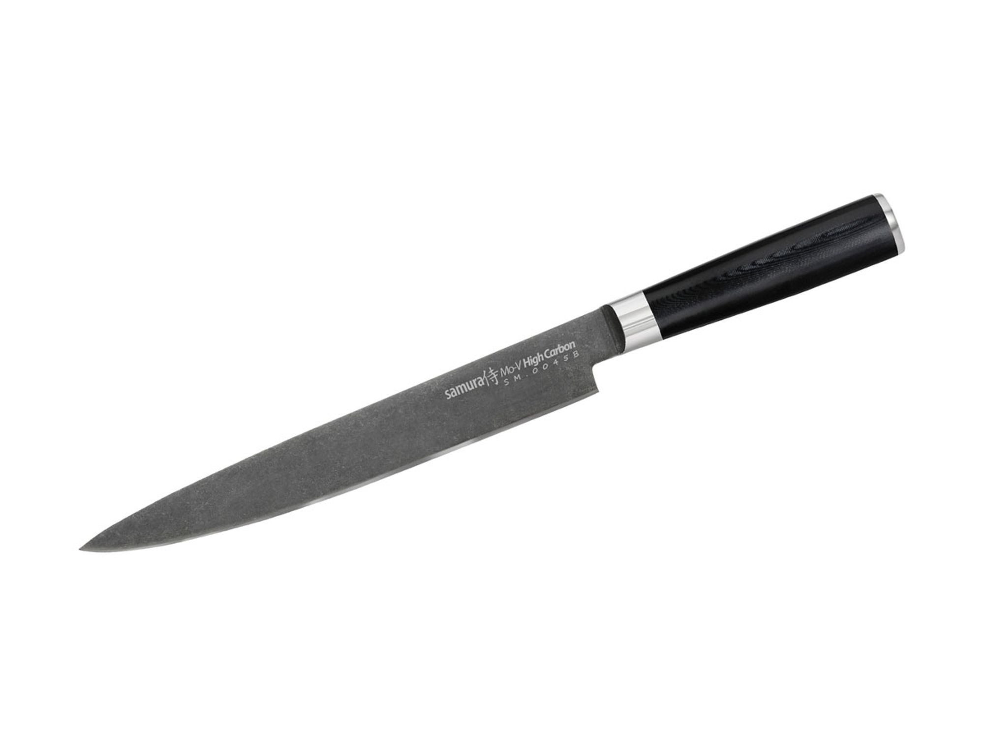 Samura Kochmesser Samura Mo-V Schinkenmesser 23 cm, SM-045B, Stonewashed